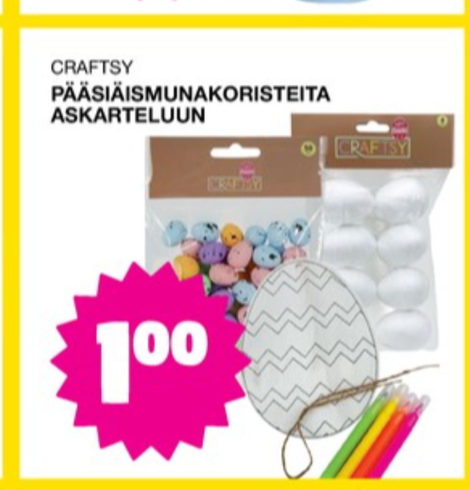 Tarjoukset ja hintavertailu haulla Craftsy, , Askartelutuotteet 0.000 kpl 1 kappale €1.00