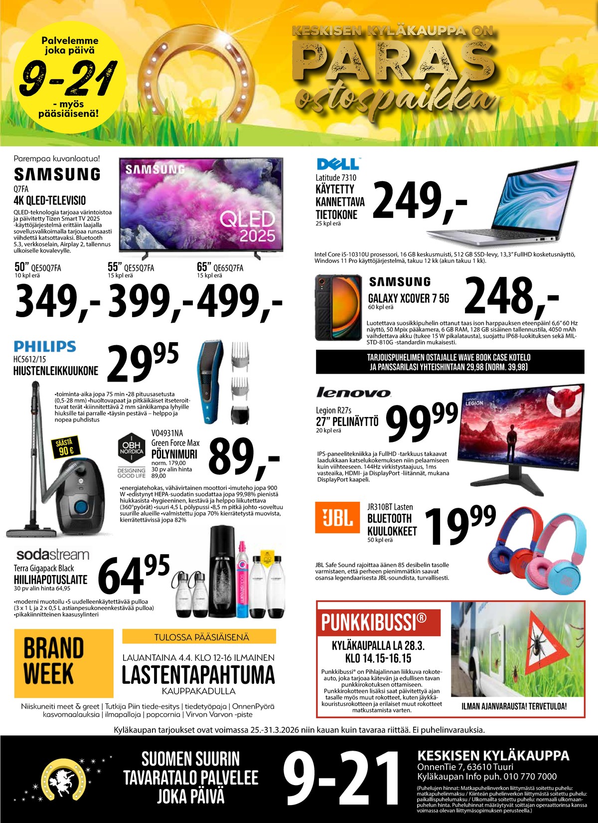 Katso ketjun Keskinen tarjouslehti viikolta 13 sivustolla Viikkotarjoukset.fi. Löydät monia hyviä tarjouksia erilaisista tuotteista. Lue tarjouslehti täältä! Sivu 1