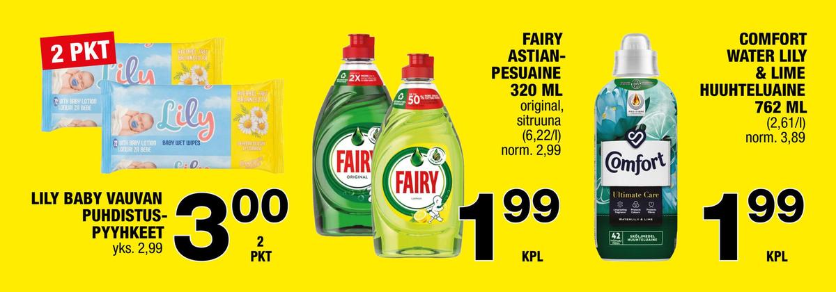 Katso ketjun Säästömarket tarjouslehti viikolta 14 sivustolla Viikkotarjoukset.fi. Löydät monia hyviä tarjouksia erilaisista tuotteista. Lue tarjouslehti täältä! Sivu 2