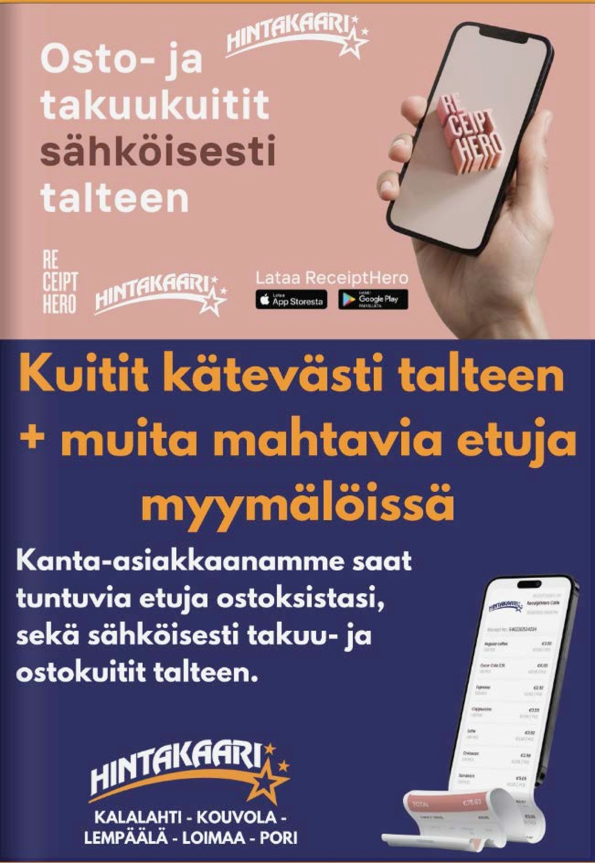 Katso ketjun Hintakaari tarjouslehti viikolta 14 sivustolla Viikkotarjoukset.fi. Löydät monia hyviä tarjouksia erilaisista tuotteista. Lue tarjouslehti täältä! Sivu 10