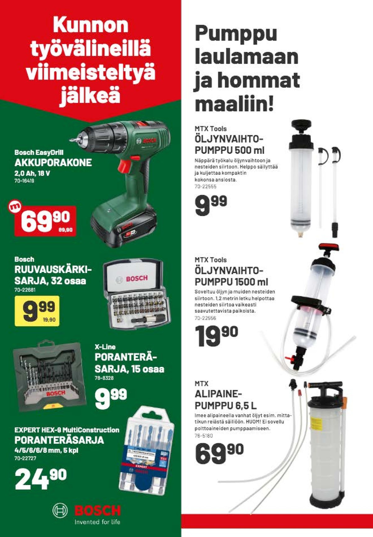 Katso ketjun Motonet tarjouslehti viikolta 15 sivustolla Viikkotarjoukset.fi. Löydät monia hyviä tarjouksia erilaisista tuotteista. Lue tarjouslehti täältä! Sivu 4