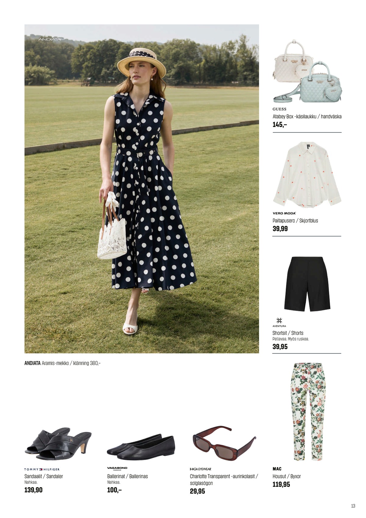 Katso ketjun Sokos tarjouslehti viikolta 15 sivustolla Viikkotarjoukset.fi. Löydät monia hyviä tarjouksia erilaisista tuotteista. Lue tarjouslehti täältä! Sivu 13