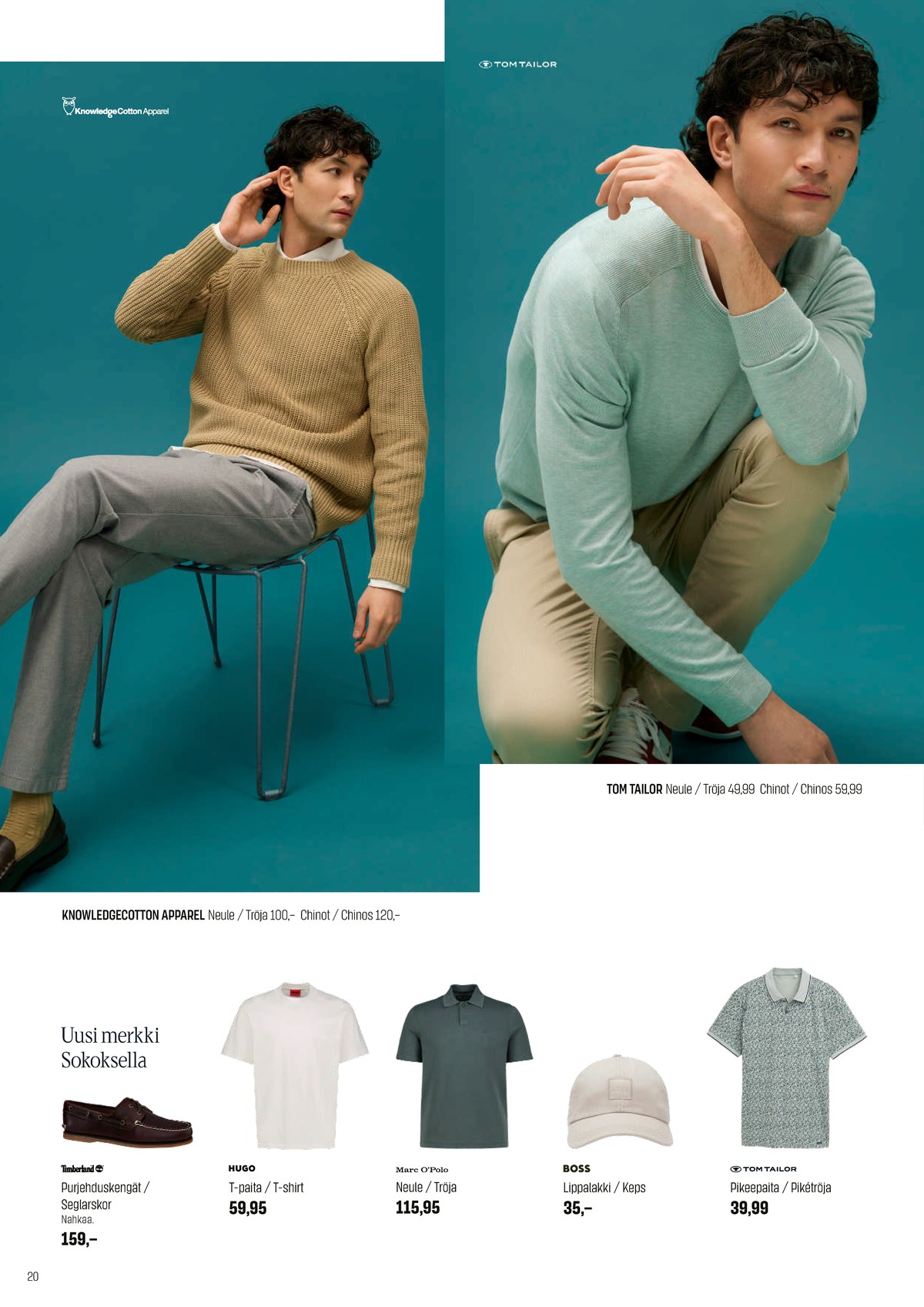 Katso ketjun Sokos tarjouslehti viikolta 15 sivustolla Viikkotarjoukset.fi. Löydät monia hyviä tarjouksia erilaisista tuotteista. Lue tarjouslehti täältä! Sivu 20