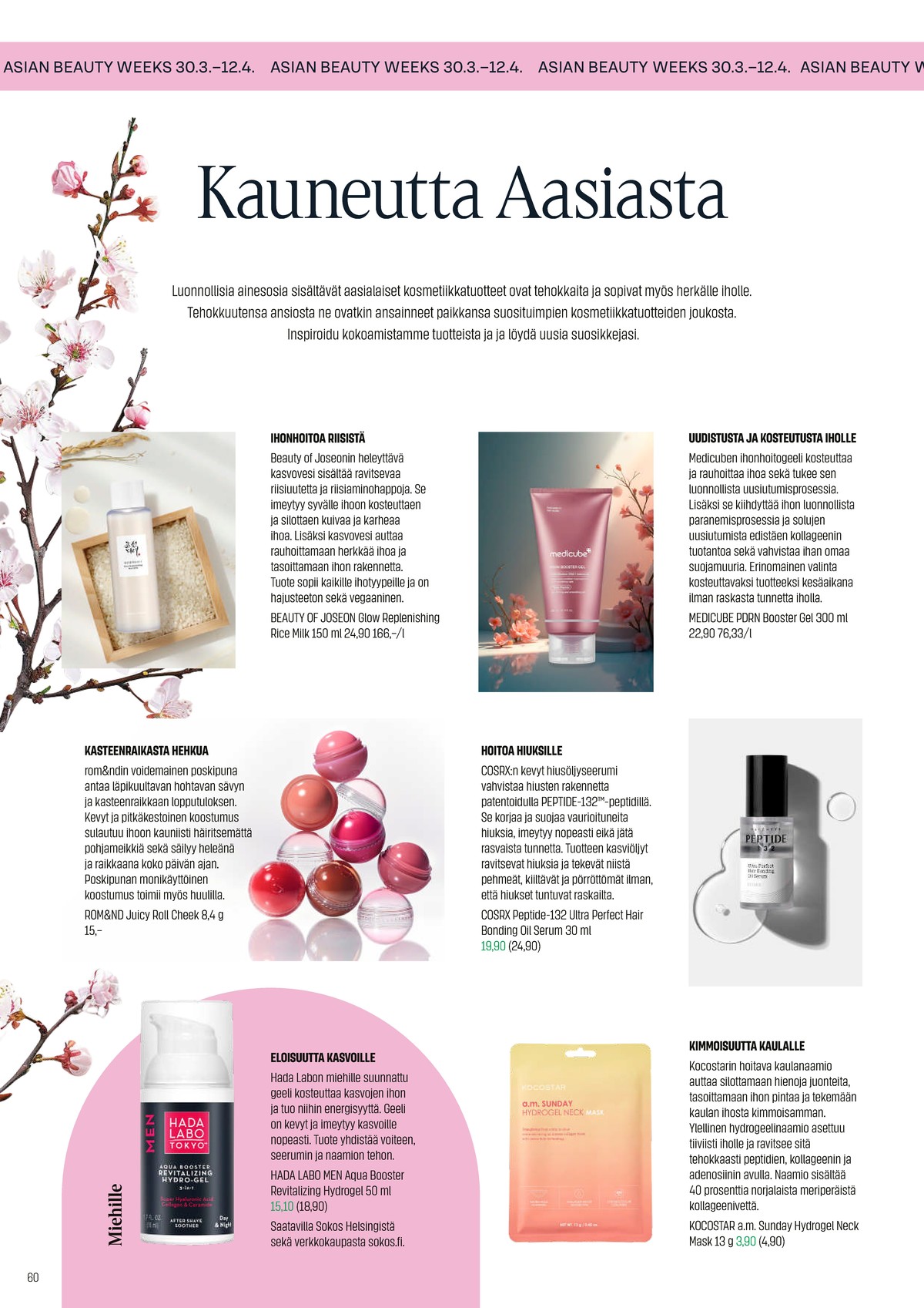 Katso ketjun Sokos tarjouslehti viikolta 15 sivustolla Viikkotarjoukset.fi. Löydät monia hyviä tarjouksia erilaisista tuotteista. Lue tarjouslehti täältä! Sivu 60