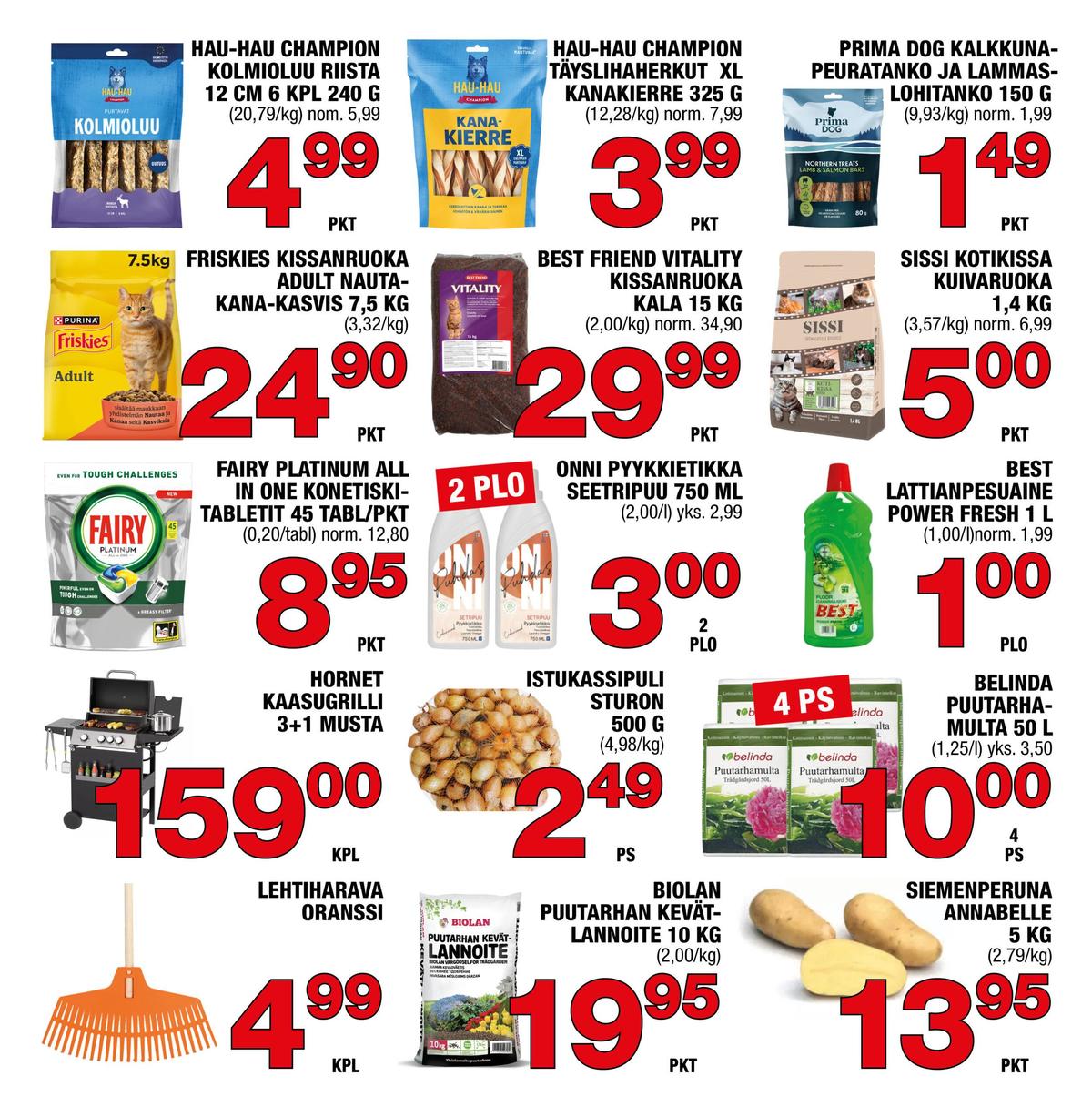 Katso ketjun Säästömarket tarjouslehti viikolta 15 sivustolla Viikkotarjoukset.fi. Löydät monia hyviä tarjouksia erilaisista tuotteista. Lue tarjouslehti täältä! Sivu 1