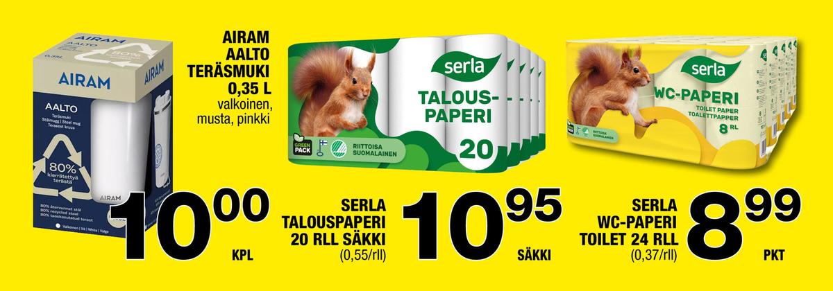 Katso ketjun Säästömarket tarjouslehti viikolta 15 sivustolla Viikkotarjoukset.fi. Löydät monia hyviä tarjouksia erilaisista tuotteista. Lue tarjouslehti täältä! Sivu 2