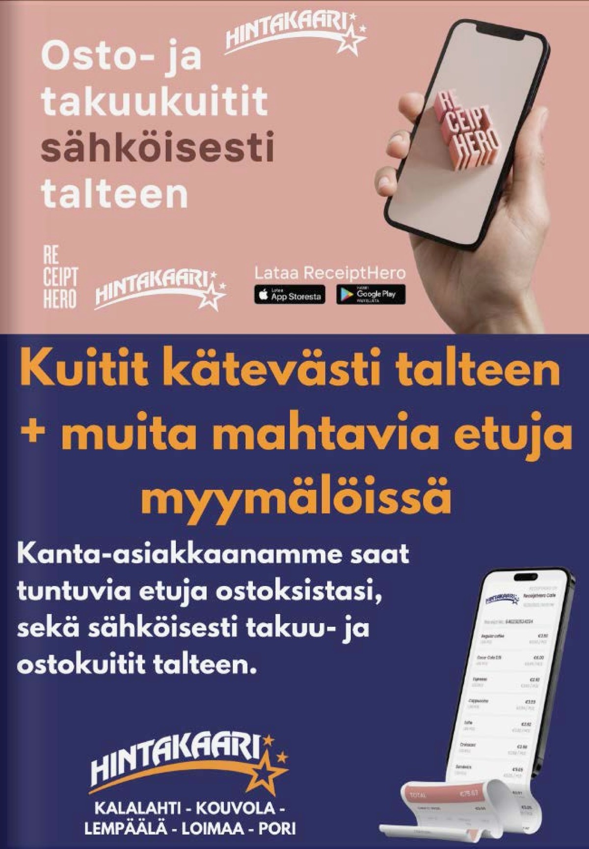 Katso ketjun Hintakaari tarjouslehti viikolta 15 sivustolla Viikkotarjoukset.fi. Löydät monia hyviä tarjouksia erilaisista tuotteista. Lue tarjouslehti täältä! Sivu 10