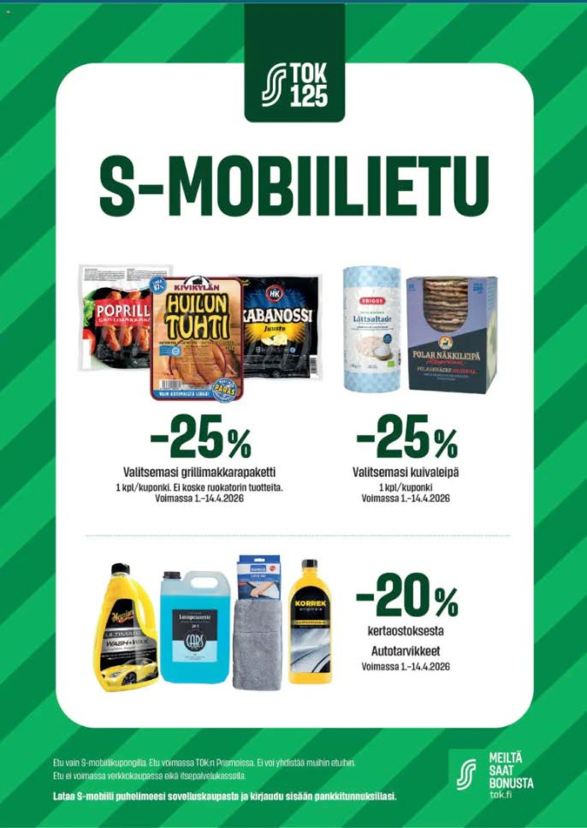 Katso ketjun Prisma region tarjouslehti viikolta 15 sivustolla Viikkotarjoukset.fi. Löydät monia hyviä tarjouksia erilaisista tuotteista. Lue tarjouslehti täältä! Sivu 1