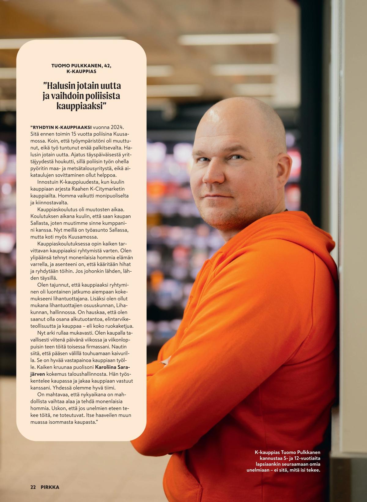 Katso ketjun Pirkka tarjouslehti viikolta 16 sivustolla Viikkotarjoukset.fi. Löydät monia hyviä tarjouksia erilaisista tuotteista. Lue tarjouslehti täältä! Sivu 22