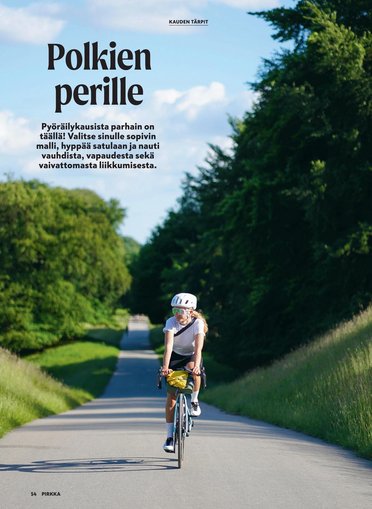 Katso ketjun Pirkka tarjouslehti viikolta 16 sivustolla Viikkotarjoukset.fi. Löydät monia hyviä tarjouksia erilaisista tuotteista. Lue tarjouslehti täältä! Sivu 54