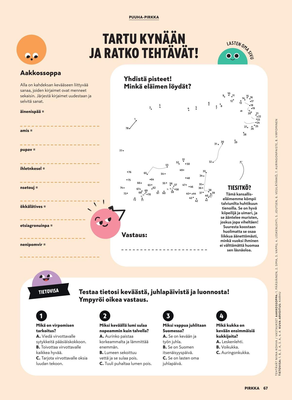 Katso ketjun Pirkka tarjouslehti viikolta 16 sivustolla Viikkotarjoukset.fi. Löydät monia hyviä tarjouksia erilaisista tuotteista. Lue tarjouslehti täältä! Sivu 67