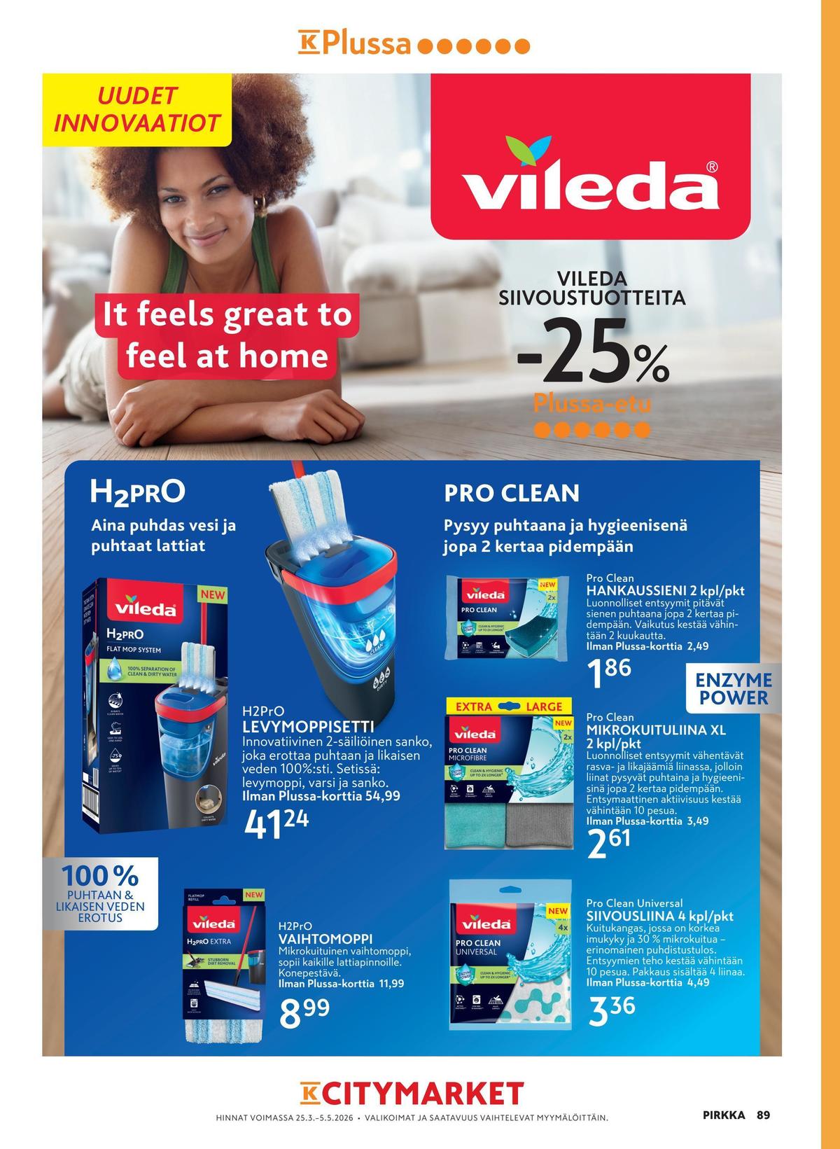 Katso ketjun Pirkka tarjouslehti viikolta 16 sivustolla Viikkotarjoukset.fi. Löydät monia hyviä tarjouksia erilaisista tuotteista. Lue tarjouslehti täältä! Sivu 89