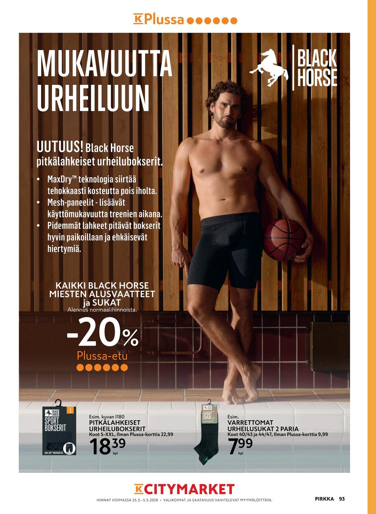 Katso ketjun Pirkka tarjouslehti viikolta 16 sivustolla Viikkotarjoukset.fi. Löydät monia hyviä tarjouksia erilaisista tuotteista. Lue tarjouslehti täältä! Sivu 93