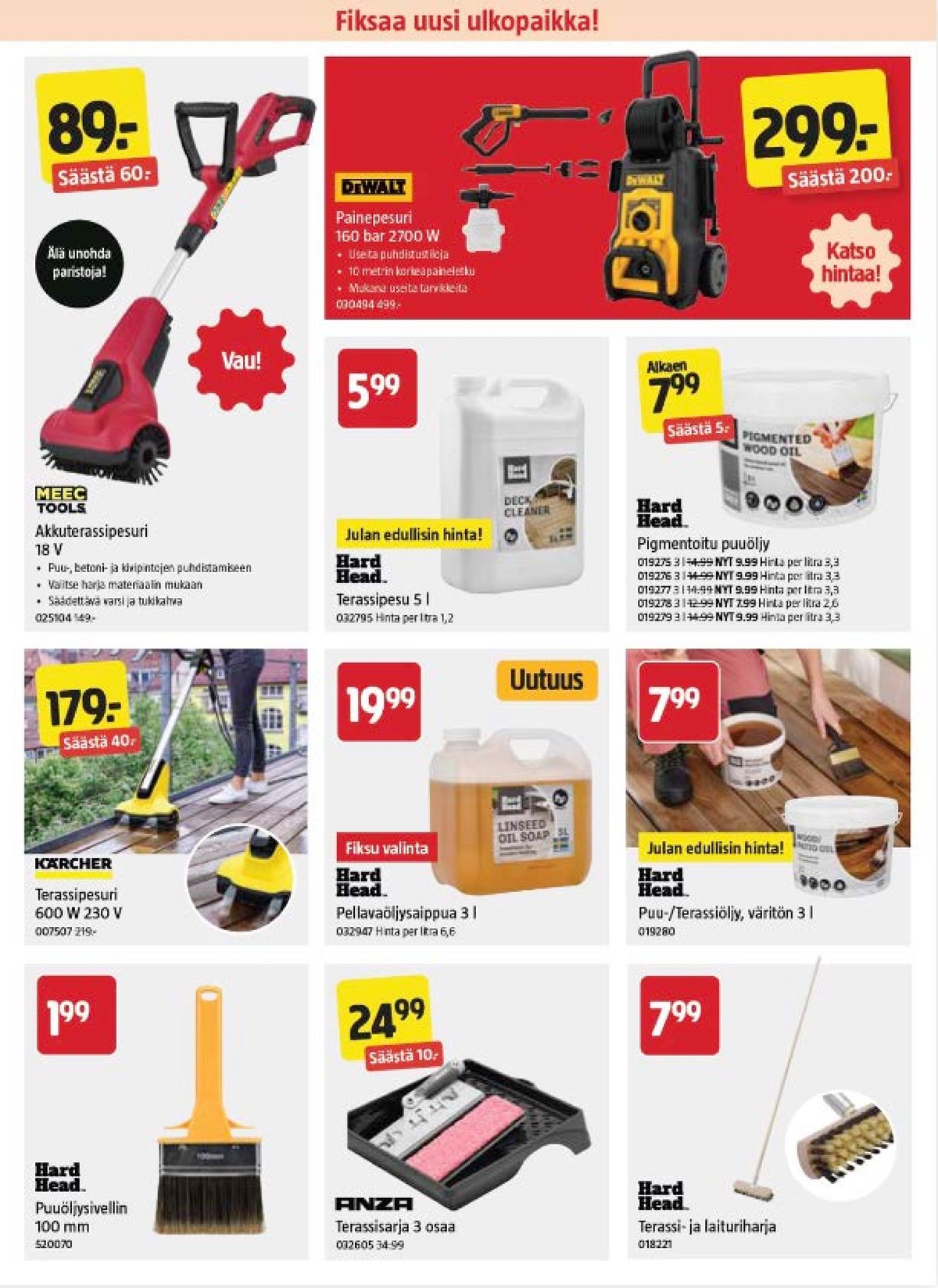 Katso ketjun Jula tarjouslehti viikolta 16 sivustolla Viikkotarjoukset.fi. Löydät monia hyviä tarjouksia erilaisista tuotteista. Lue tarjouslehti täältä! Sivu 3