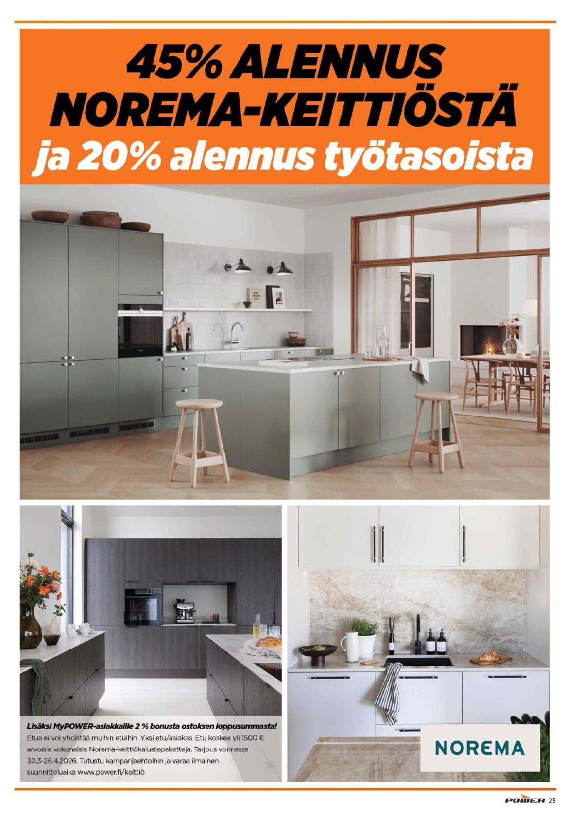 Katso ketjun Power tarjouslehti viikolta 16 sivustolla Viikkotarjoukset.fi. Löydät monia hyviä tarjouksia erilaisista tuotteista. Lue tarjouslehti täältä! Sivu 25