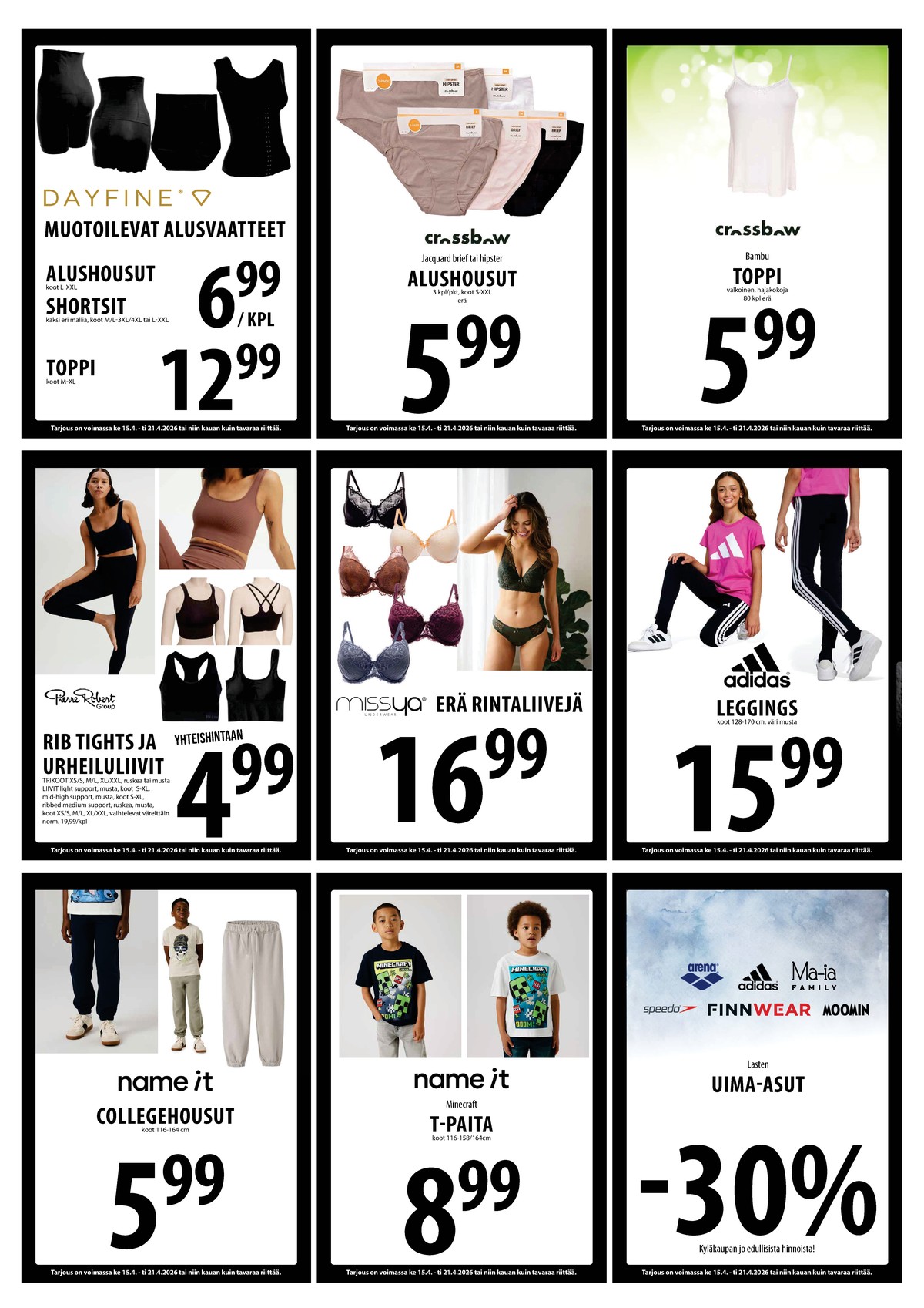 Katso ketjun Keskinen tarjouslehti viikolta 16 sivustolla Viikkotarjoukset.fi. Löydät monia hyviä tarjouksia erilaisista tuotteista. Lue tarjouslehti täältä! Sivu 16