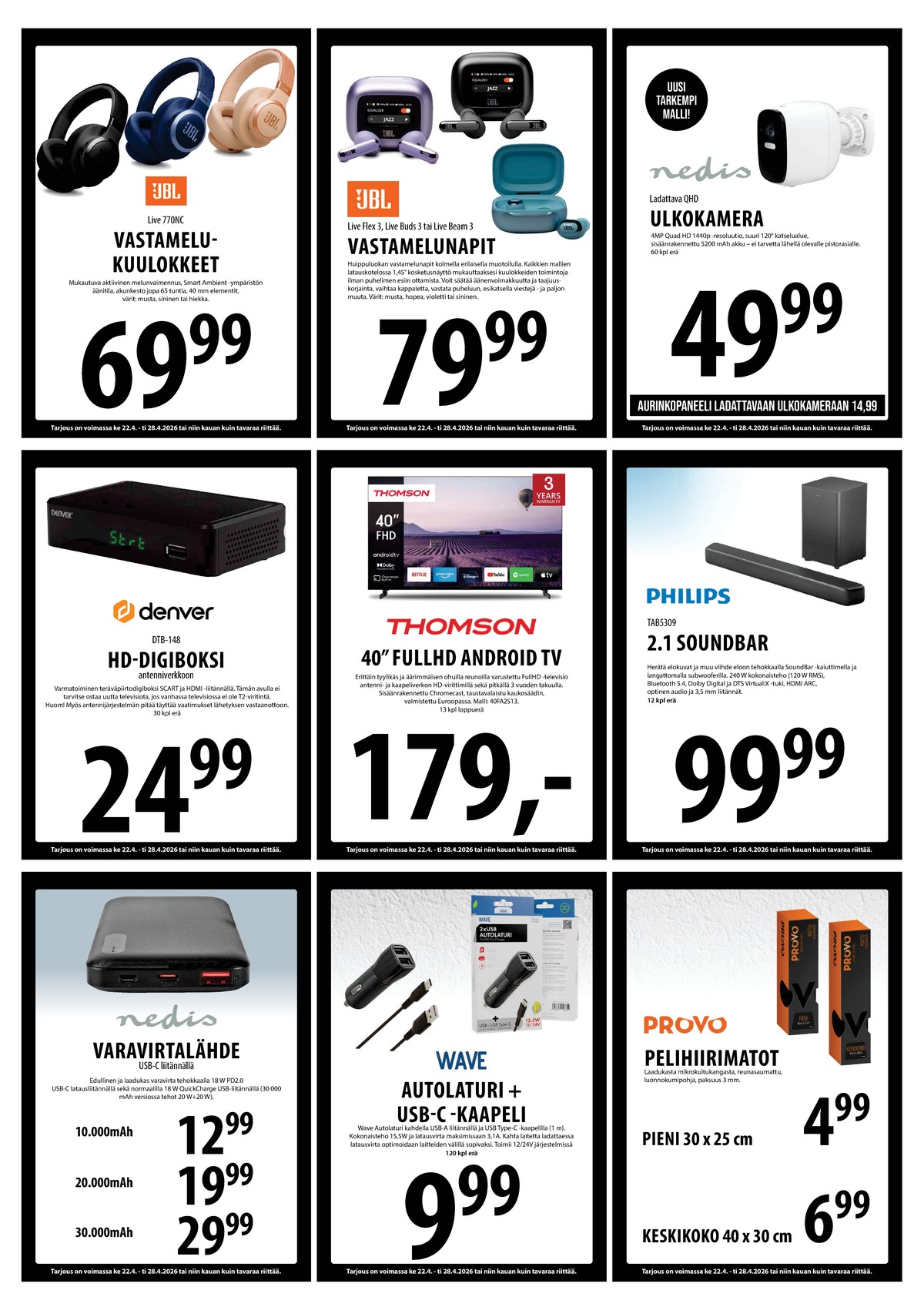 Katso ketjun Keskinen tarjouslehti viikolta 17 sivustolla Viikkotarjoukset.fi. Löydät monia hyviä tarjouksia erilaisista tuotteista. Lue tarjouslehti täältä! Sivu 21