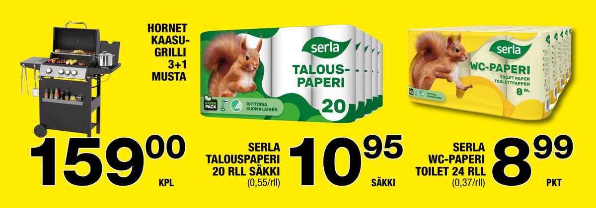 Katso ketjun Säästömarket tarjouslehti viikolta 17 sivustolla Viikkotarjoukset.fi. Löydät monia hyviä tarjouksia erilaisista tuotteista, esimerkiksi %product1% tai muista tuotteista. Lue tarjouslehti täältä! Sivu 2