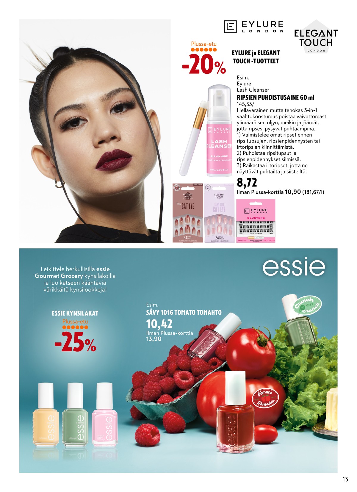 Katso ketjun K-Citymarket tarjouslehti viikolta 18 sivustolla Viikkotarjoukset.fi. Löydät monia hyviä tarjouksia erilaisista tuotteista. Lue tarjouslehti täältä! Sivu 13