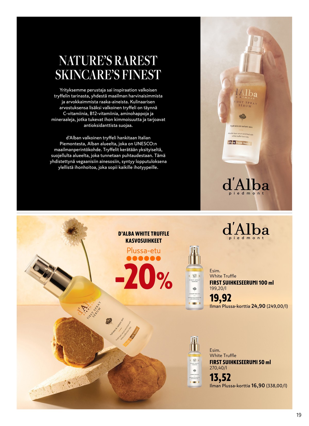 Katso ketjun K-Citymarket tarjouslehti viikolta 18 sivustolla Viikkotarjoukset.fi. Löydät monia hyviä tarjouksia erilaisista tuotteista. Lue tarjouslehti täältä! Sivu 19