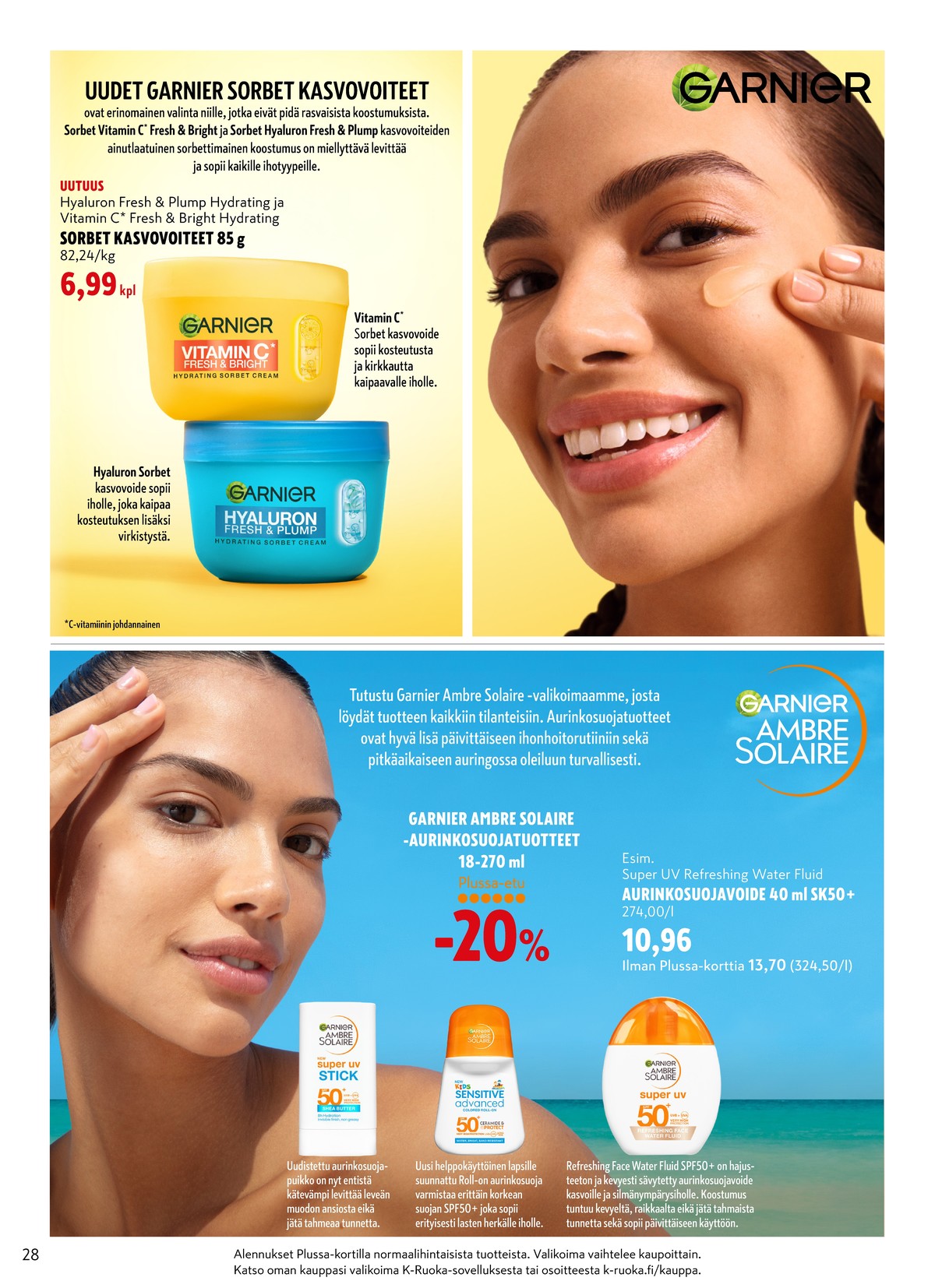 Katso ketjun K-Citymarket tarjouslehti viikolta 18 sivustolla Viikkotarjoukset.fi. Löydät monia hyviä tarjouksia erilaisista tuotteista. Lue tarjouslehti täältä! Sivu 28