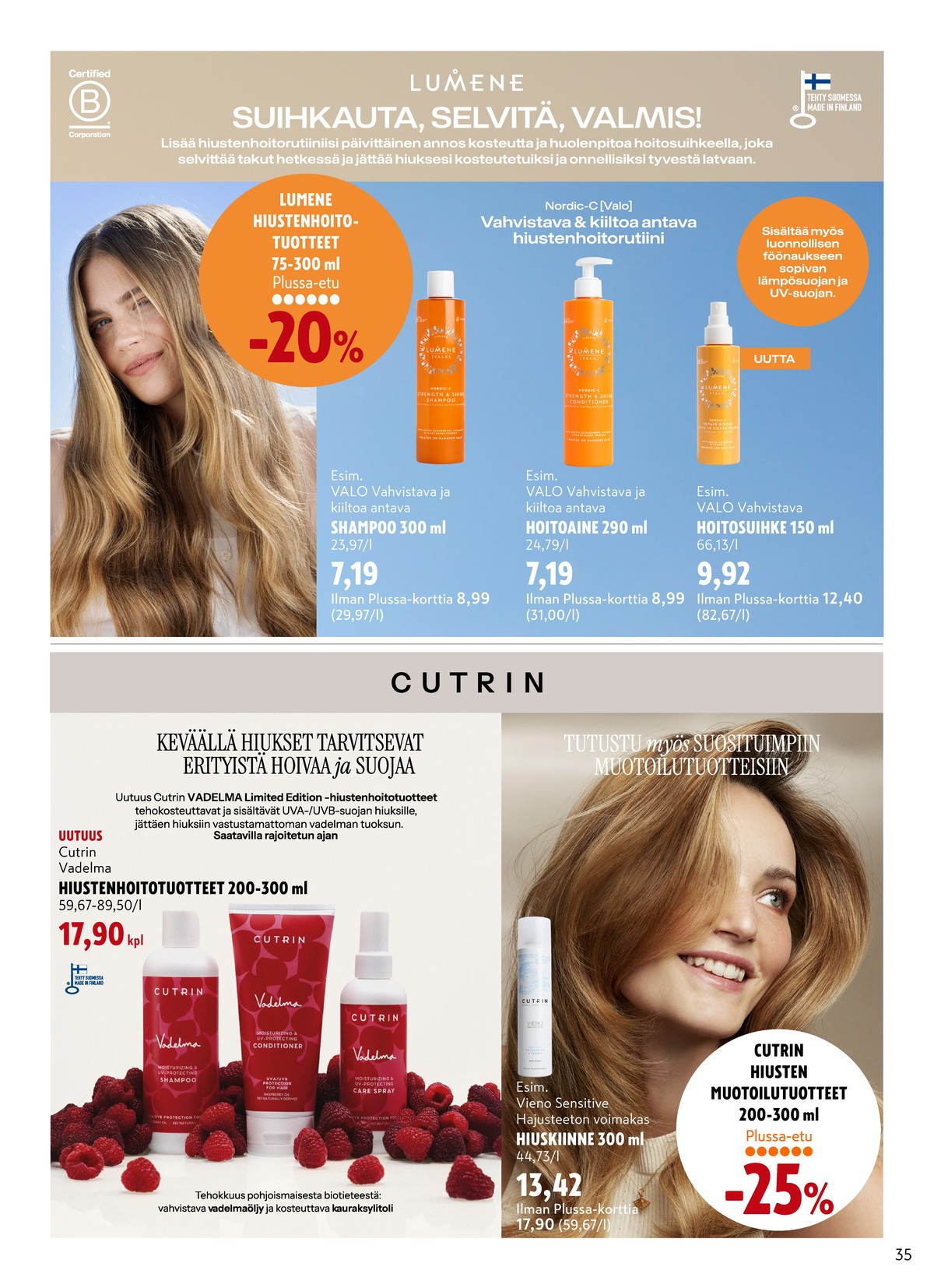 Katso ketjun K-Citymarket tarjouslehti viikolta 18 sivustolla Viikkotarjoukset.fi. Löydät monia hyviä tarjouksia erilaisista tuotteista. Lue tarjouslehti täältä! Sivu 35