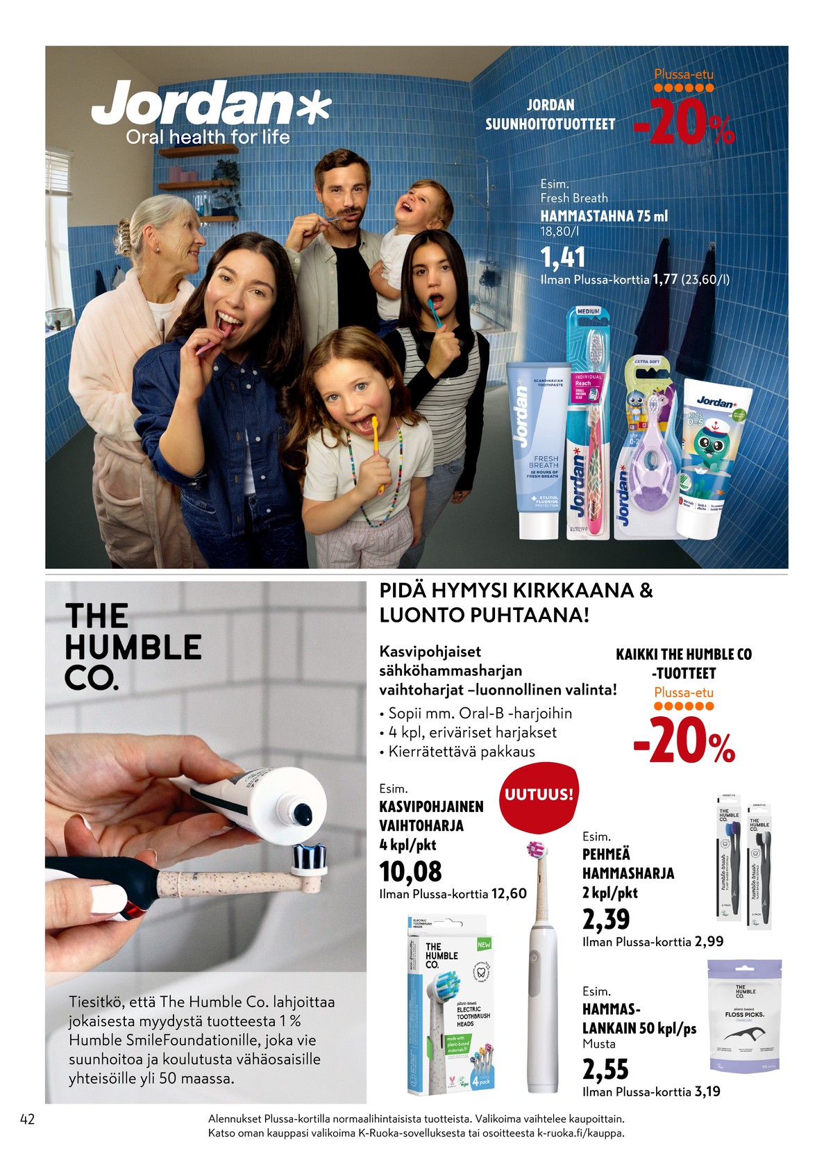 Katso ketjun K-Citymarket tarjouslehti viikolta 18 sivustolla Viikkotarjoukset.fi. Löydät monia hyviä tarjouksia erilaisista tuotteista. Lue tarjouslehti täältä! Sivu 42