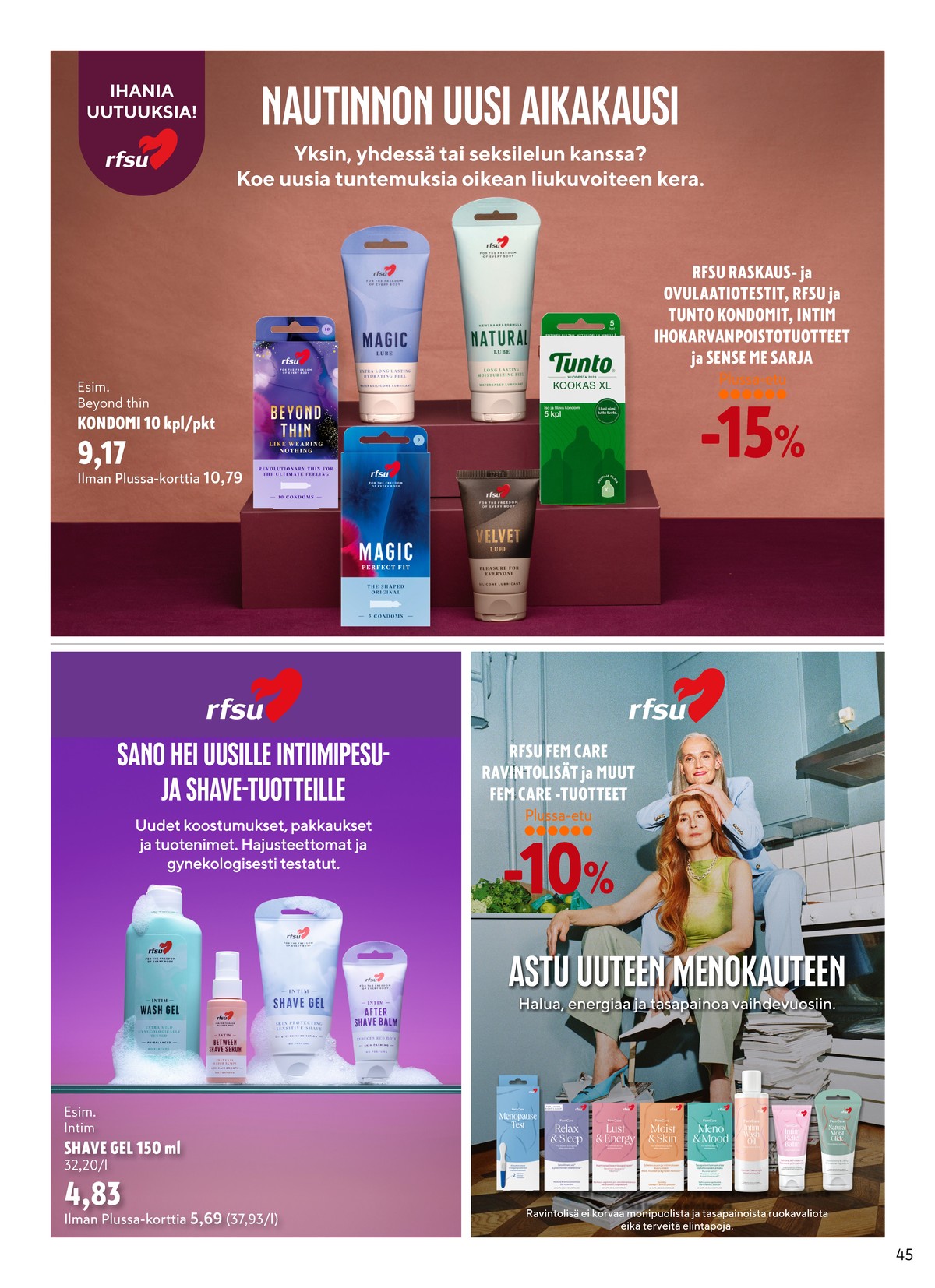 Katso ketjun K-Citymarket tarjouslehti viikolta 18 sivustolla Viikkotarjoukset.fi. Löydät monia hyviä tarjouksia erilaisista tuotteista. Lue tarjouslehti täältä! Sivu 45