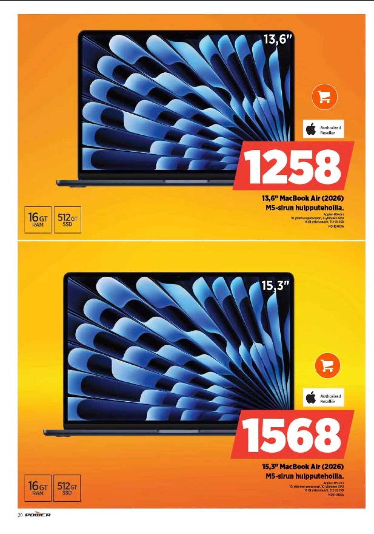 Katso ketjun Power tarjouslehti viikolta 18 sivustolla Viikkotarjoukset.fi. Löydät monia hyviä tarjouksia erilaisista tuotteista. Lue tarjouslehti täältä! Sivu 21