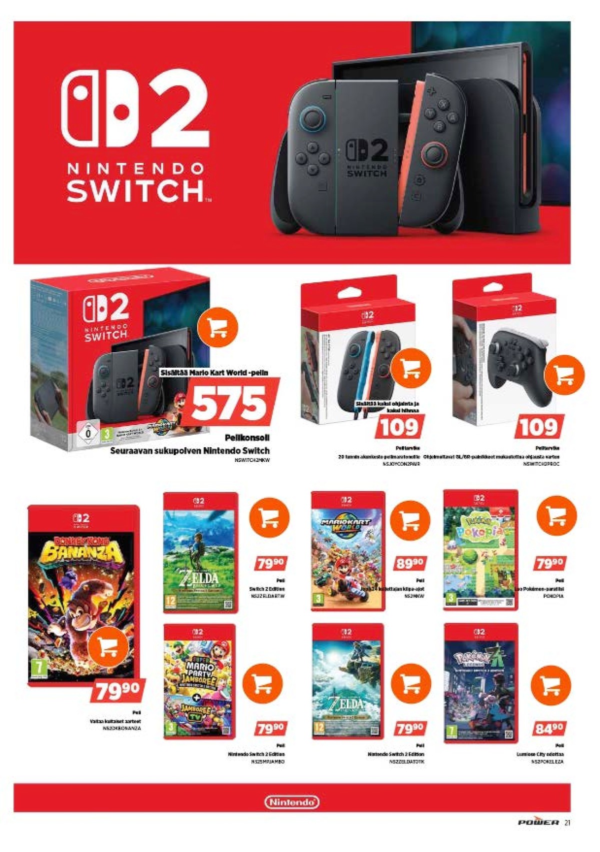 Katso ketjun Power tarjouslehti viikolta 18 sivustolla Viikkotarjoukset.fi. Löydät monia hyviä tarjouksia erilaisista tuotteista. Lue tarjouslehti täältä! Sivu 22