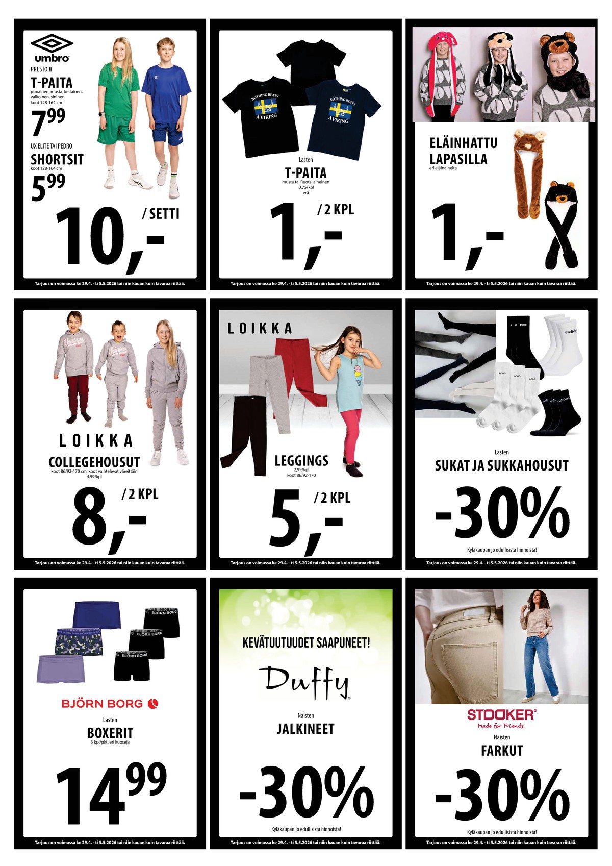 Katso ketjun Keskinen tarjouslehti viikolta 18 sivustolla Viikkotarjoukset.fi. Löydät monia hyviä tarjouksia erilaisista tuotteista. Lue tarjouslehti täältä! Sivu 21