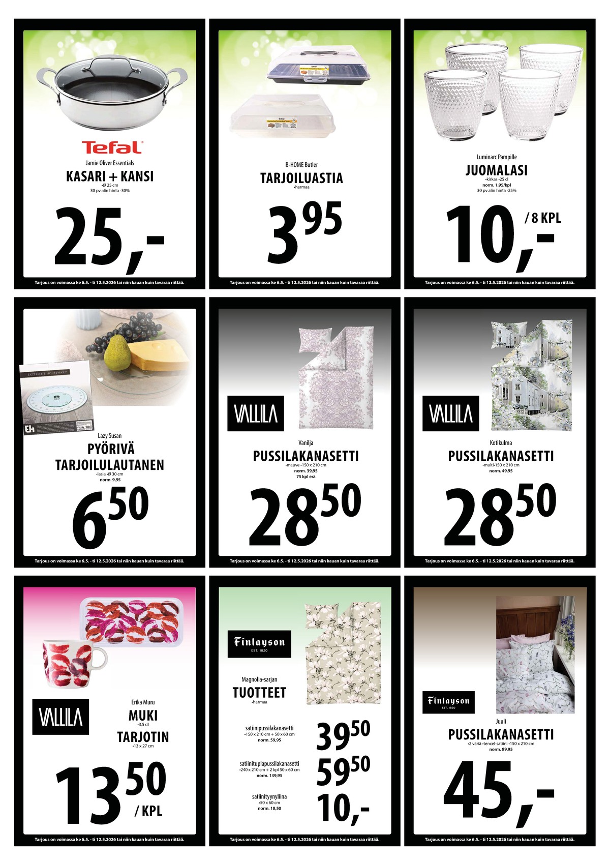 Katso ketjun Keskinen tarjouslehti viikolta 19 sivustolla Viikkotarjoukset.fi. Löydät monia hyviä tarjouksia erilaisista tuotteista. Lue tarjouslehti täältä! Sivu 15