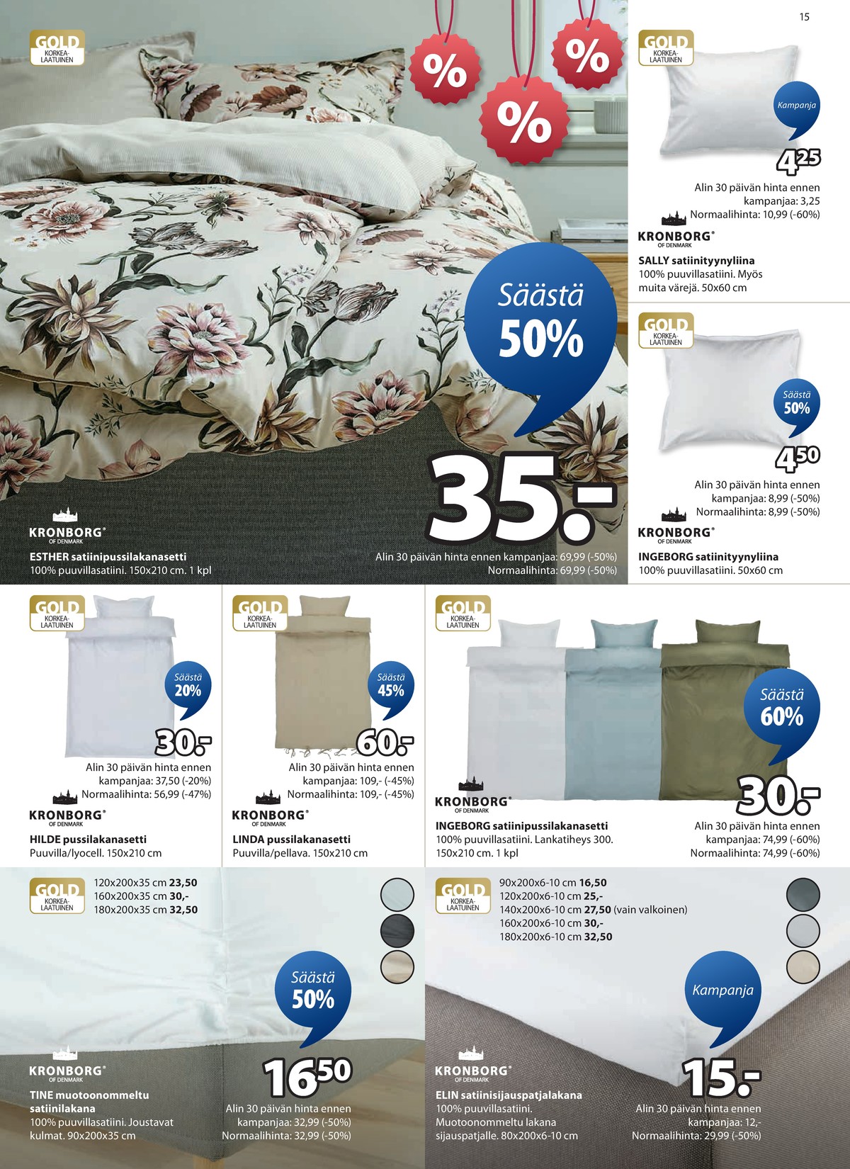 Katso ketjun Jysk tarjouslehti viikolta 2 sivustolla Viikkotarjoukset.fi. Löydät monia hyviä tarjouksia erilaisista tuotteista. Lue tarjouslehti täältä! Sivu 16