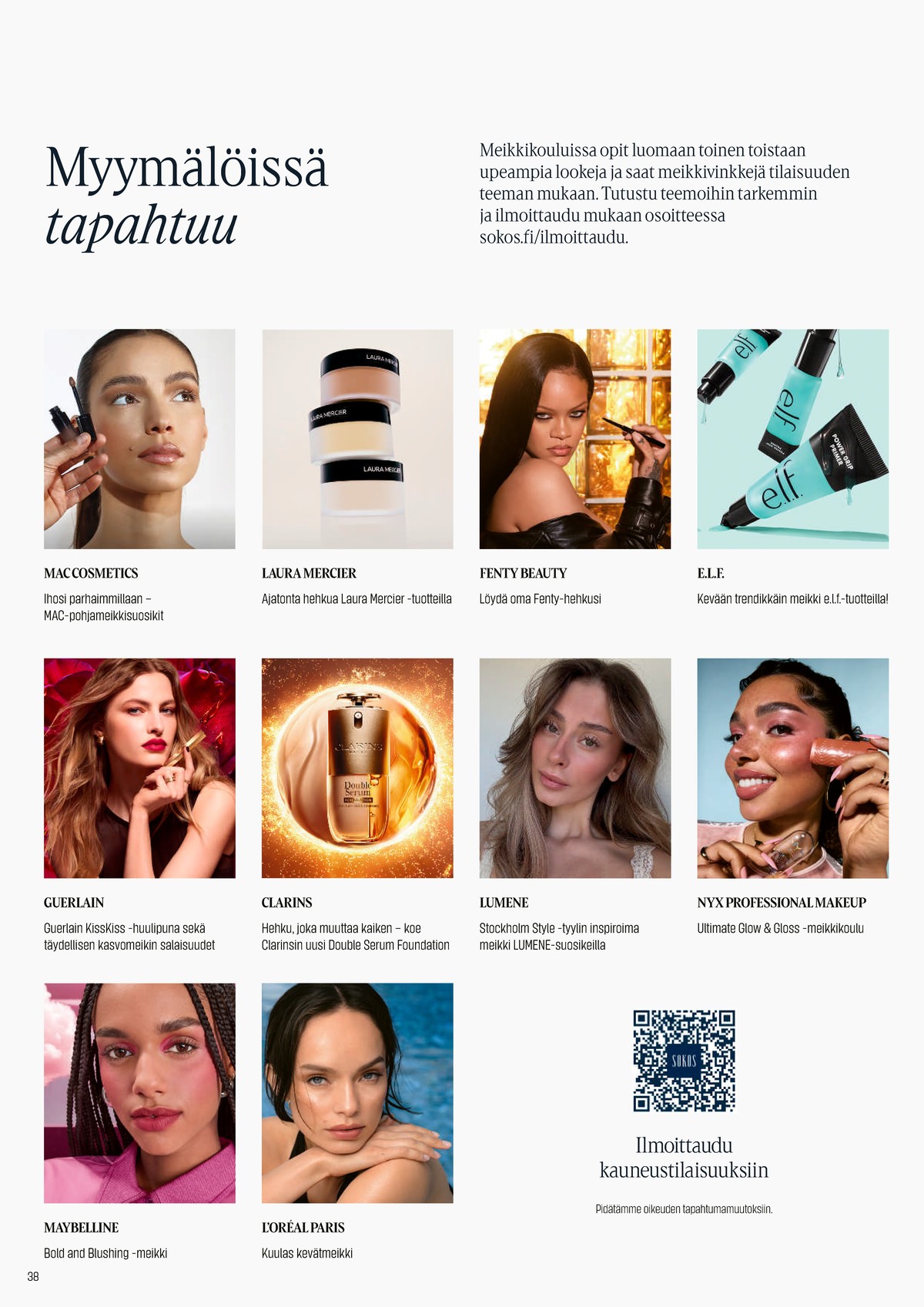 Katso ketjun Sokos tarjouslehti viikolta 20 sivustolla Viikkotarjoukset.fi. Löydät monia hyviä tarjouksia erilaisista tuotteista. Lue tarjouslehti täältä! Sivu 38