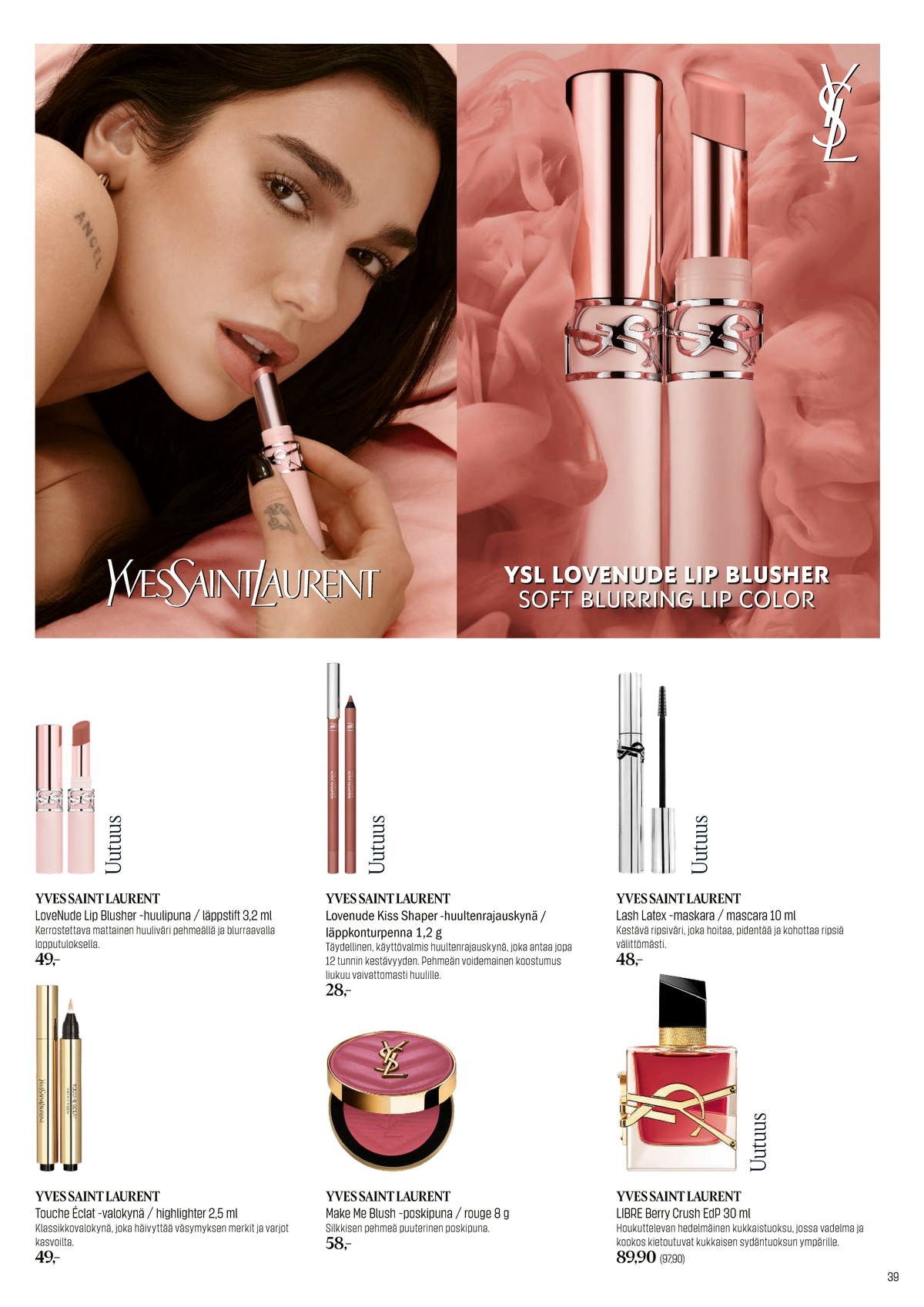 Katso ketjun Sokos tarjouslehti viikolta 20 sivustolla Viikkotarjoukset.fi. Löydät monia hyviä tarjouksia erilaisista tuotteista. Lue tarjouslehti täältä! Sivu 39