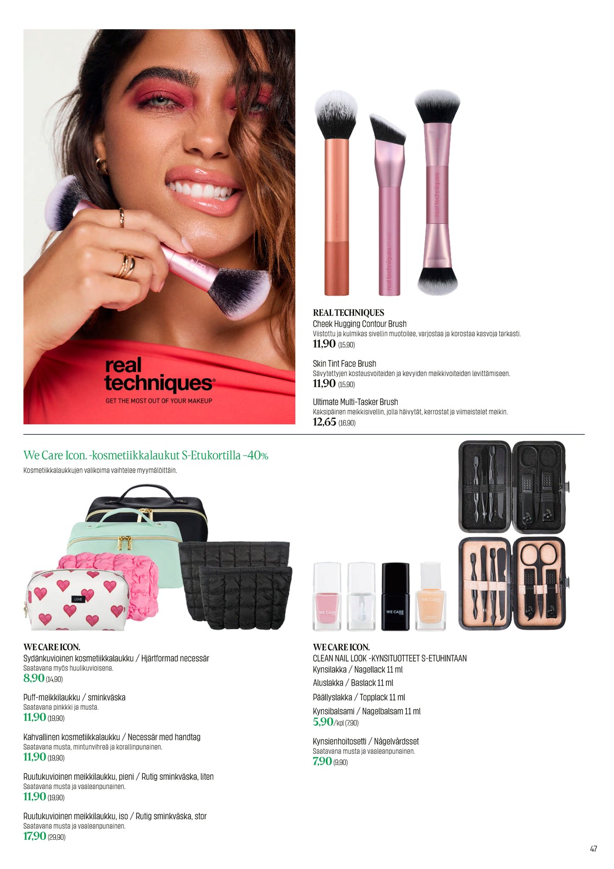 Katso ketjun Sokos tarjouslehti viikolta 20 sivustolla Viikkotarjoukset.fi. Löydät monia hyviä tarjouksia erilaisista tuotteista. Lue tarjouslehti täältä! Sivu 47