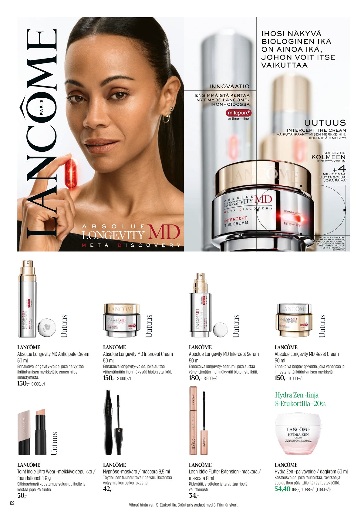 Katso ketjun Sokos tarjouslehti viikolta 20 sivustolla Viikkotarjoukset.fi. Löydät monia hyviä tarjouksia erilaisista tuotteista. Lue tarjouslehti täältä! Sivu 62