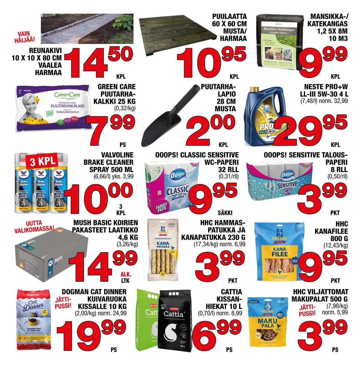 Katso ketjun Säästömarket tarjouslehti viikolta 20 sivustolla Viikkotarjoukset.fi. Löydät monia hyviä tarjouksia erilaisista tuotteista. Lue tarjouslehti täältä! Sivu 1