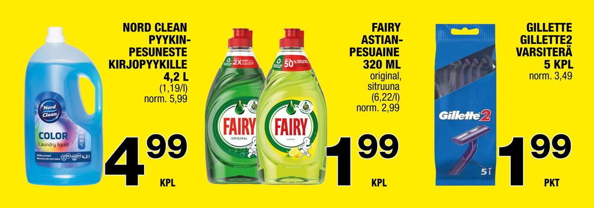 Katso ketjun Säästömarket tarjouslehti viikolta 20 sivustolla Viikkotarjoukset.fi. Löydät monia hyviä tarjouksia erilaisista tuotteista. Lue tarjouslehti täältä! Sivu 2