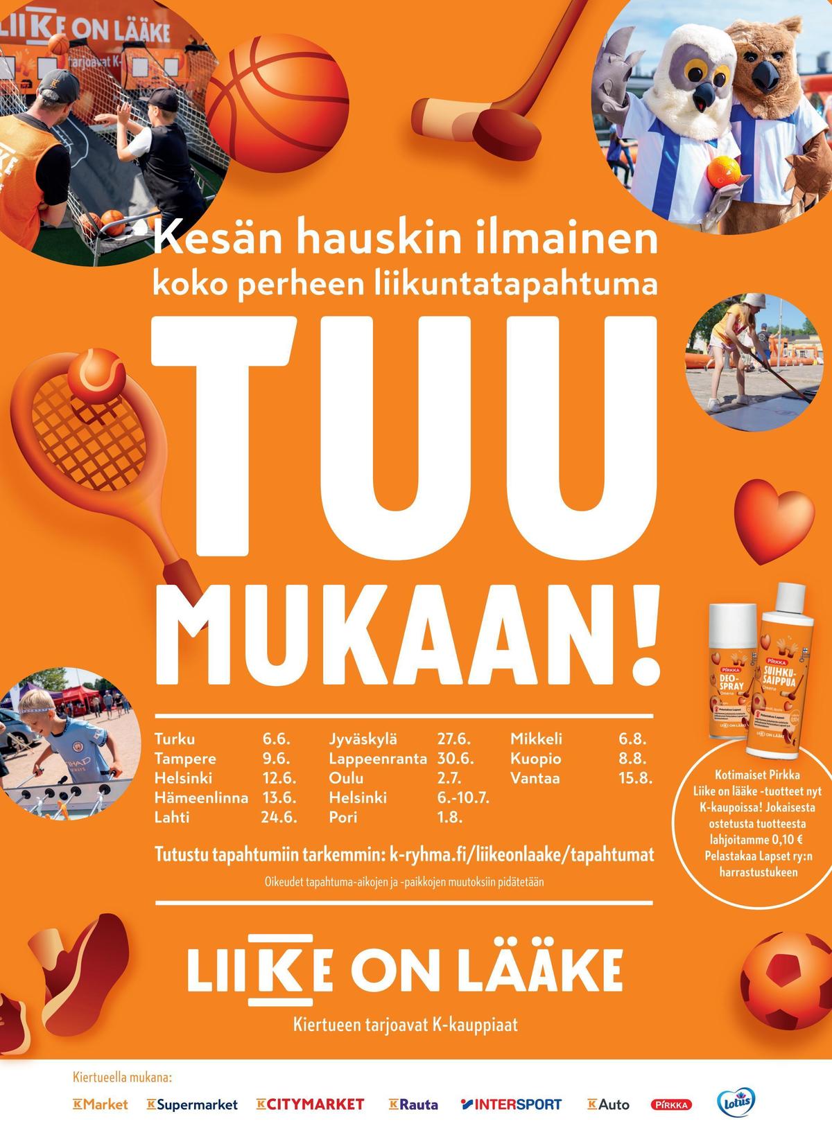 Katso ketjun Pirkka tarjouslehti viikolta 21 sivustolla Viikkotarjoukset.fi. Löydät monia hyviä tarjouksia erilaisista tuotteista. Lue tarjouslehti täältä! Sivu 23