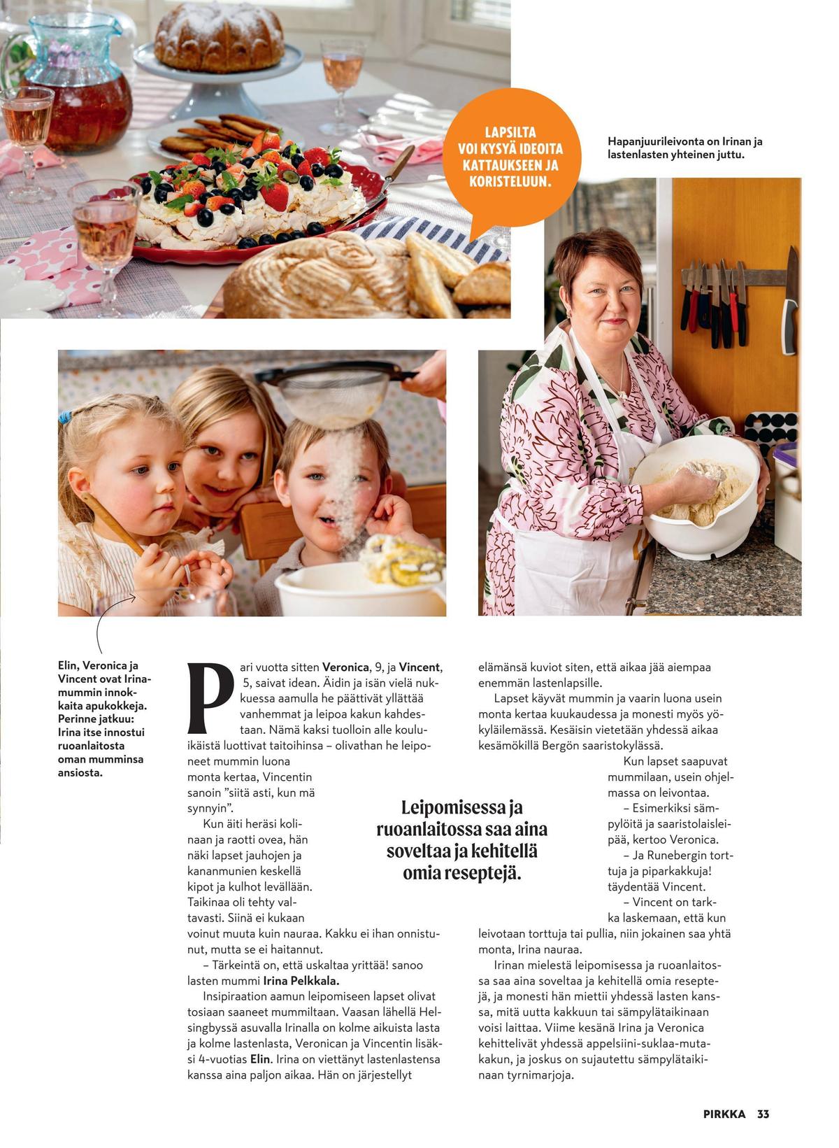 Katso ketjun Pirkka tarjouslehti viikolta 21 sivustolla Viikkotarjoukset.fi. Löydät monia hyviä tarjouksia erilaisista tuotteista. Lue tarjouslehti täältä! Sivu 33