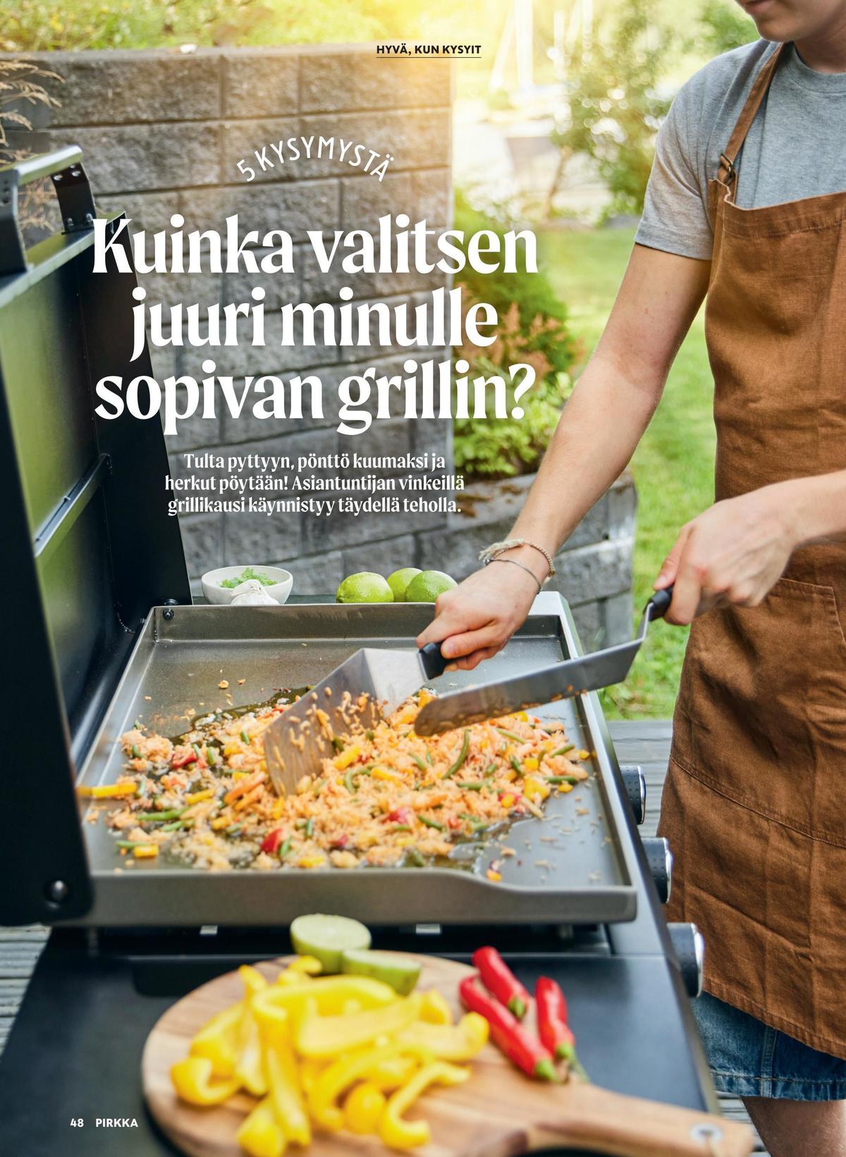 Katso ketjun Pirkka tarjouslehti viikolta 21 sivustolla Viikkotarjoukset.fi. Löydät monia hyviä tarjouksia erilaisista tuotteista. Lue tarjouslehti täältä! Sivu 48