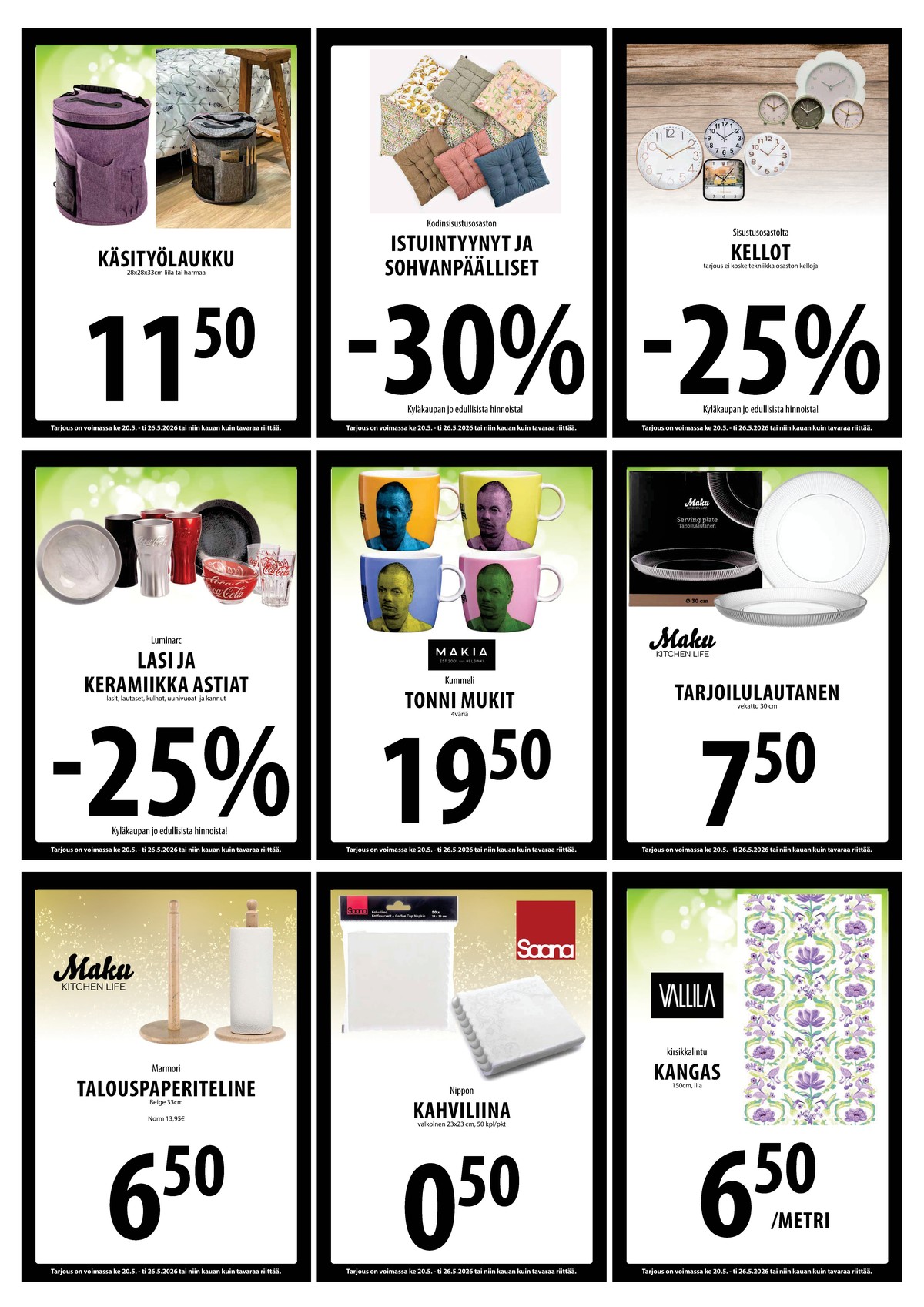 Katso ketjun Keskinen tarjouslehti viikolta 21 sivustolla Viikkotarjoukset.fi. Löydät monia hyviä tarjouksia erilaisista tuotteista, esimerkiksi %product1% tai muista tuotteista. Lue tarjouslehti täältä! Sivu 15