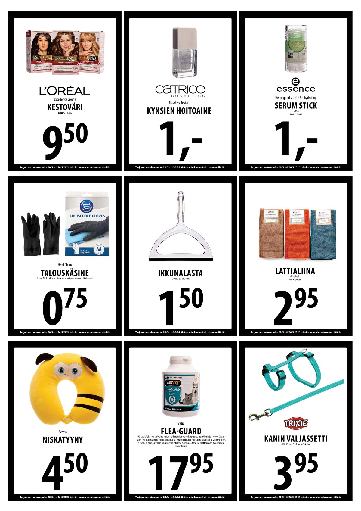 Katso ketjun Keskinen tarjouslehti viikolta 21 sivustolla Viikkotarjoukset.fi. Löydät monia hyviä tarjouksia erilaisista tuotteista, esimerkiksi %product1% tai muista tuotteista. Lue tarjouslehti täältä! Sivu 25