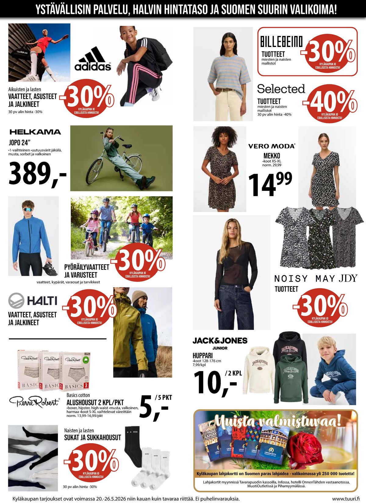 Katso ketjun Keskinen tarjouslehti viikolta 21 sivustolla Viikkotarjoukset.fi. Löydät monia hyviä tarjouksia erilaisista tuotteista, esimerkiksi %product1% tai muista tuotteista. Lue tarjouslehti täältä! Sivu 5