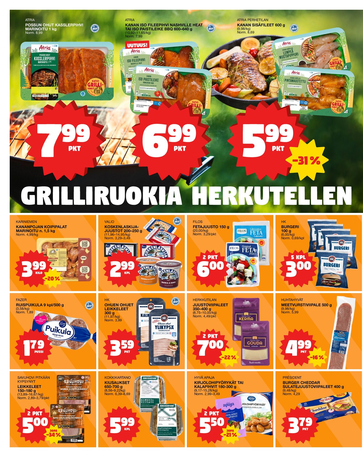Katso ketjun Tokmanni tarjouslehti viikolta 24 sivustolla Viikkotarjoukset.fi. Löydät monia hyviä tarjouksia erilaisista tuotteista. Lue tarjouslehti täältä! Sivu 2
