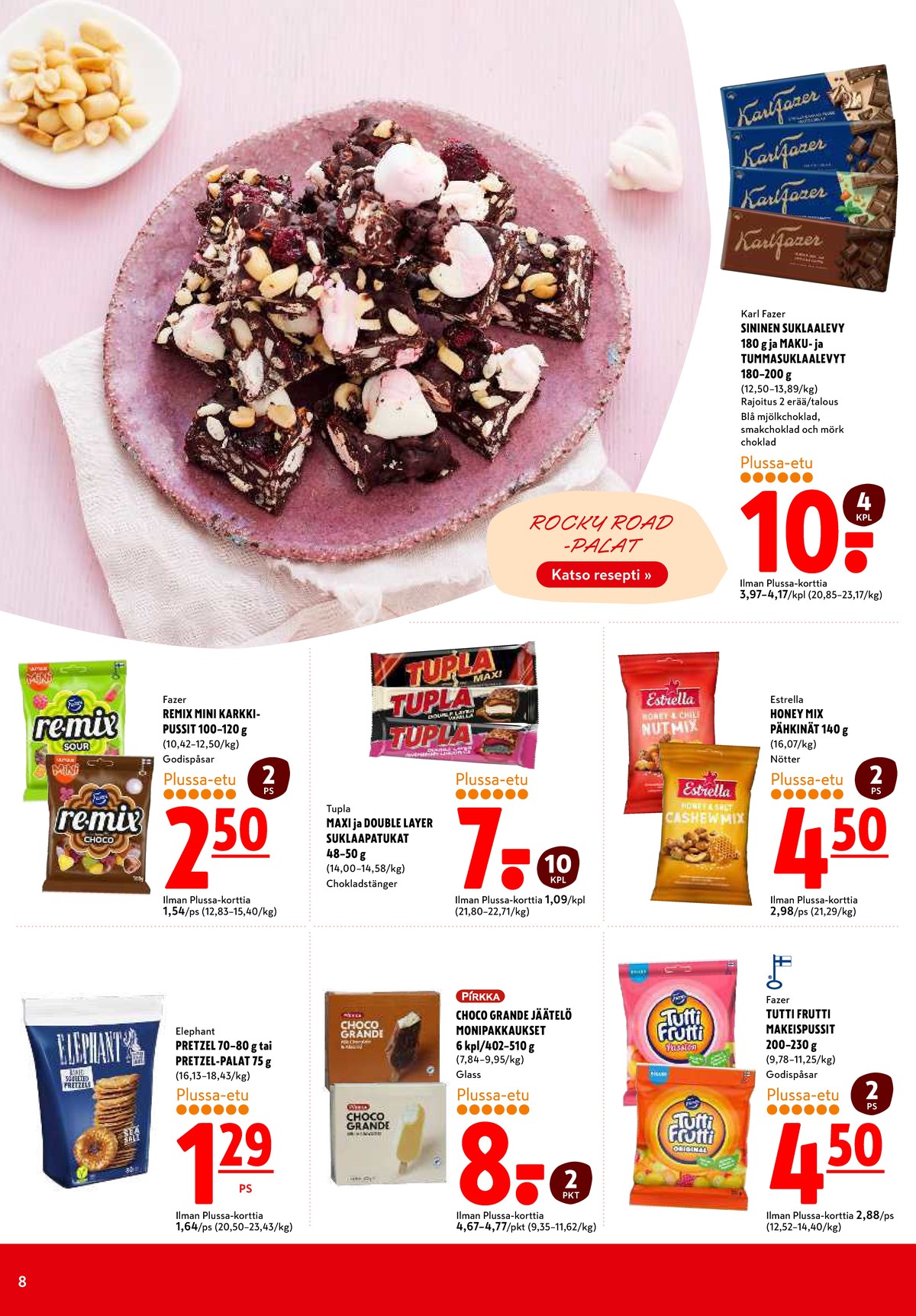 Katso ketjun K-Citymarket tarjouslehti viikolta 24 sivustolla Viikkotarjoukset.fi. Löydät monia hyviä tarjouksia erilaisista tuotteista. Lue tarjouslehti täältä! Sivu 8