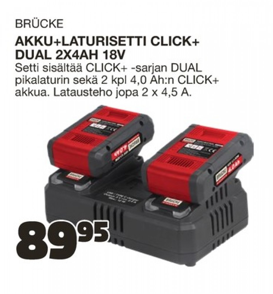 Tarjoukset ja hintavertailu haulla Brücke, , Akkulaturisetti 2.000 kpl 1 paketti(a) €89.95