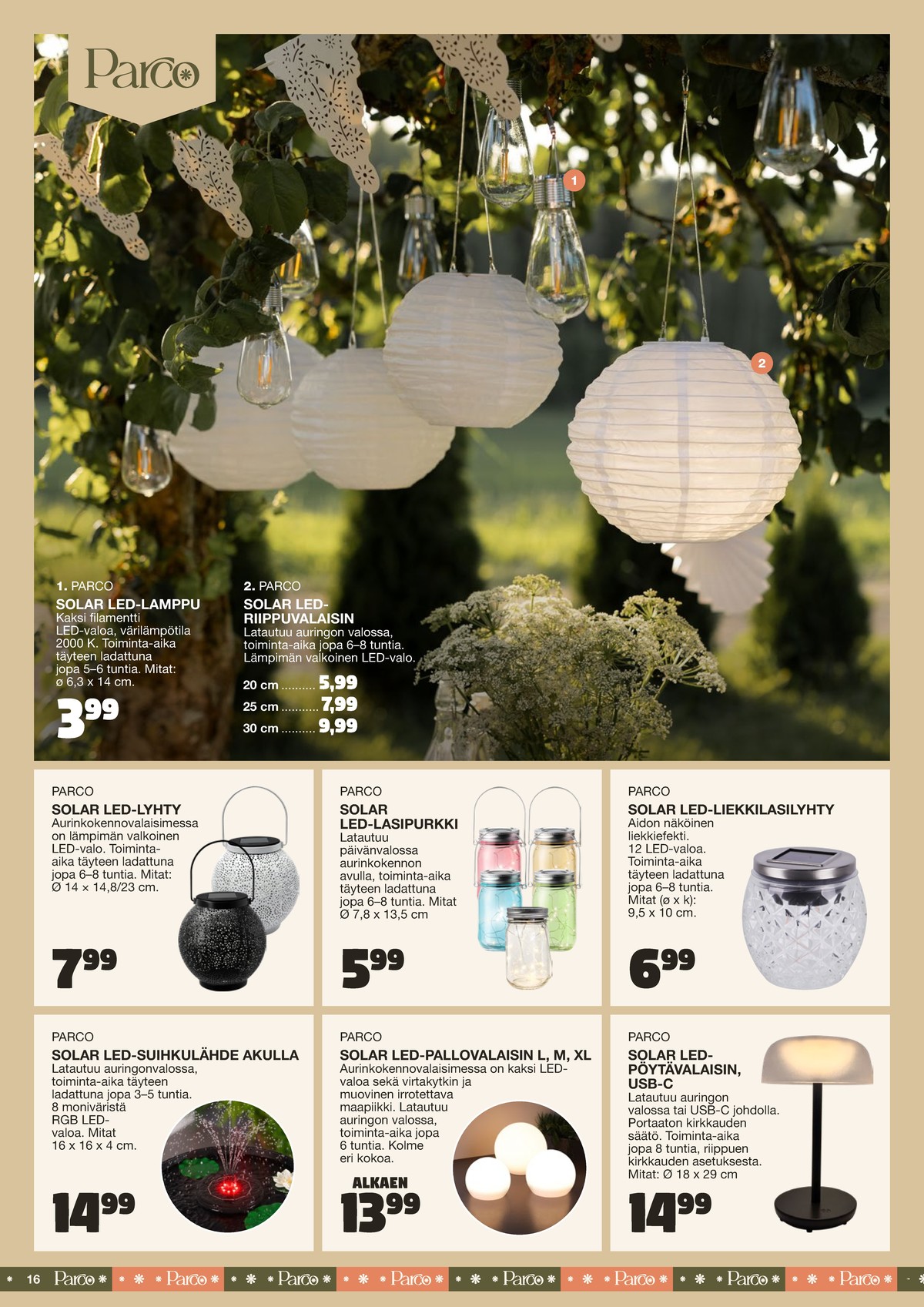 Katso ketjun Tokmanni tarjouslehti viikolta 25 sivustolla Viikkotarjoukset.fi. Löydät monia hyviä tarjouksia erilaisista tuotteista. Lue tarjouslehti täältä! Sivu 16