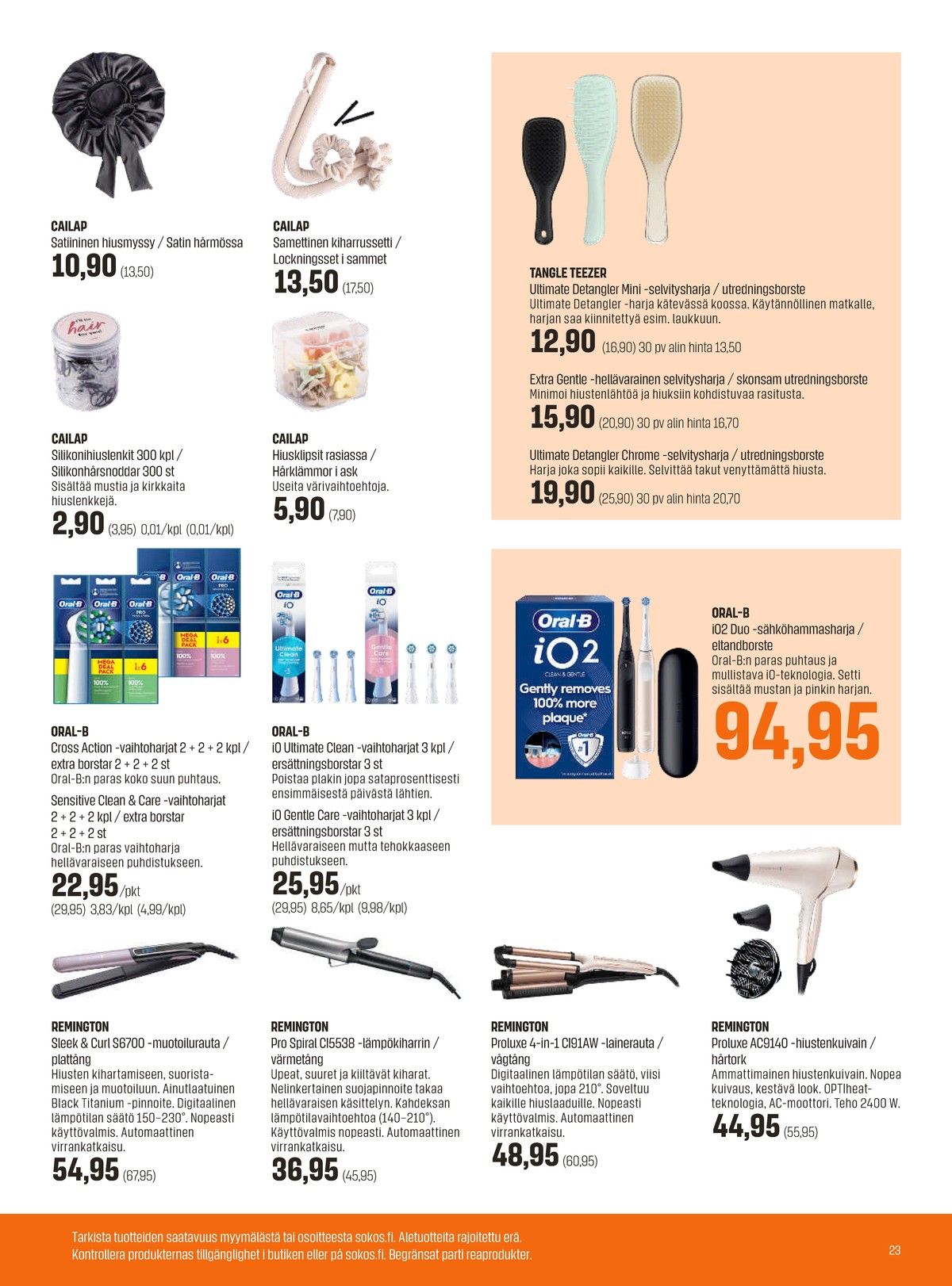 Katso ketjun Sokos tarjouslehti viikolta 27 sivustolla Viikkotarjoukset.fi. Löydät monia hyviä tarjouksia erilaisista tuotteista. Lue tarjouslehti täältä! Sivu 23